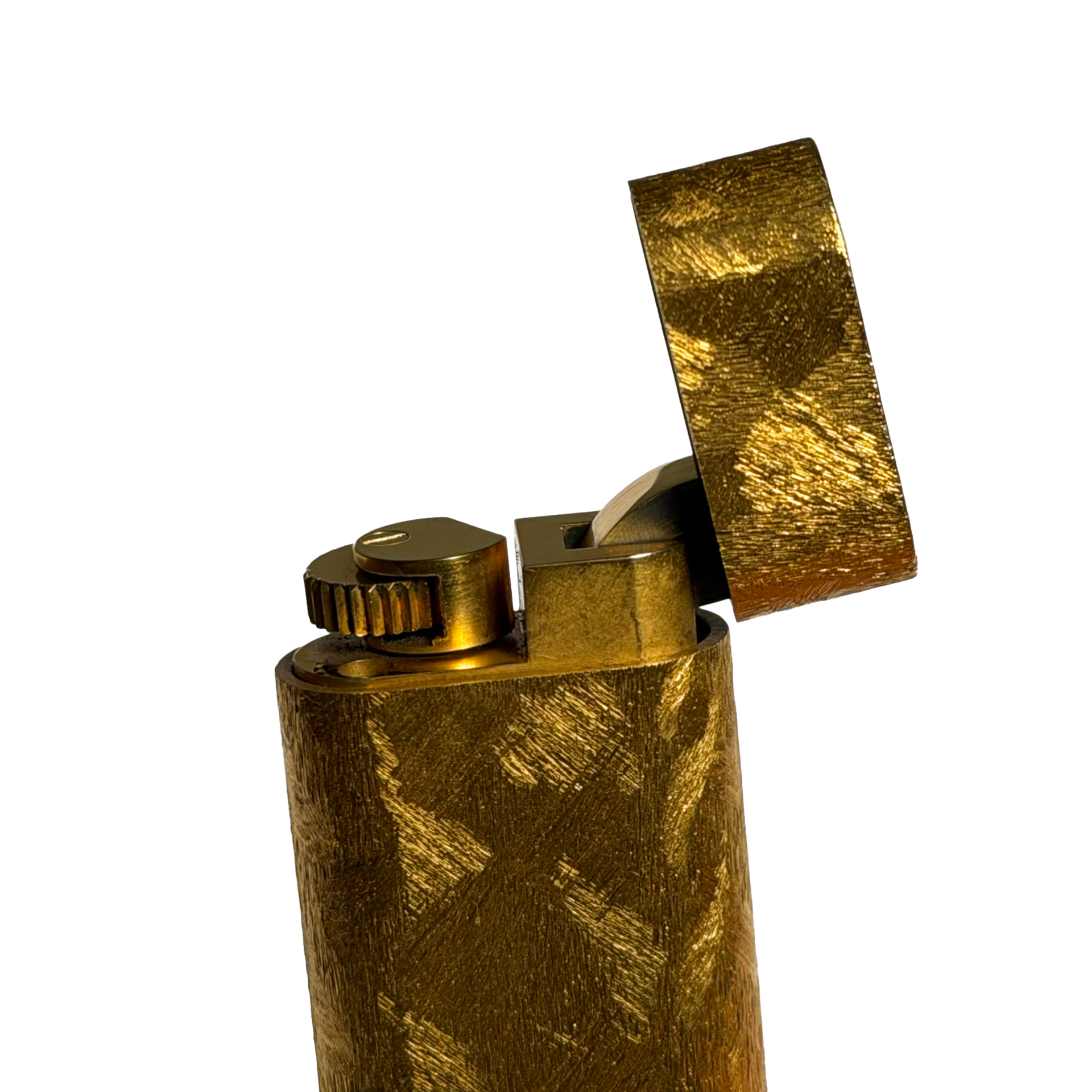 Cartier - Brut Pattern Vintage Feuerzeug