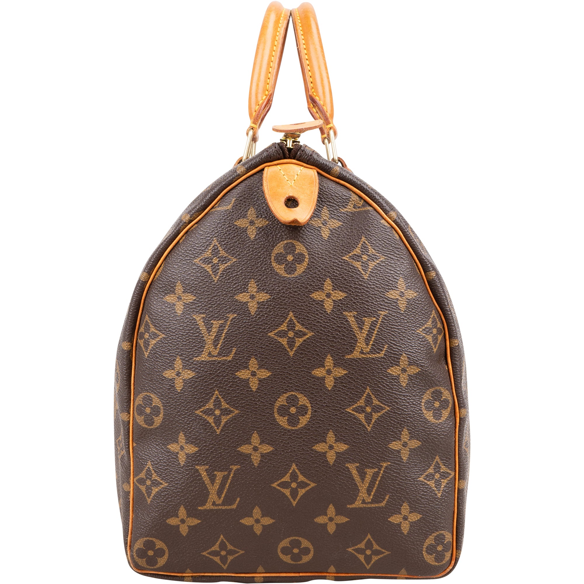 Louis Vuitton Canvas Monogram Speedy 35 Boston Bag