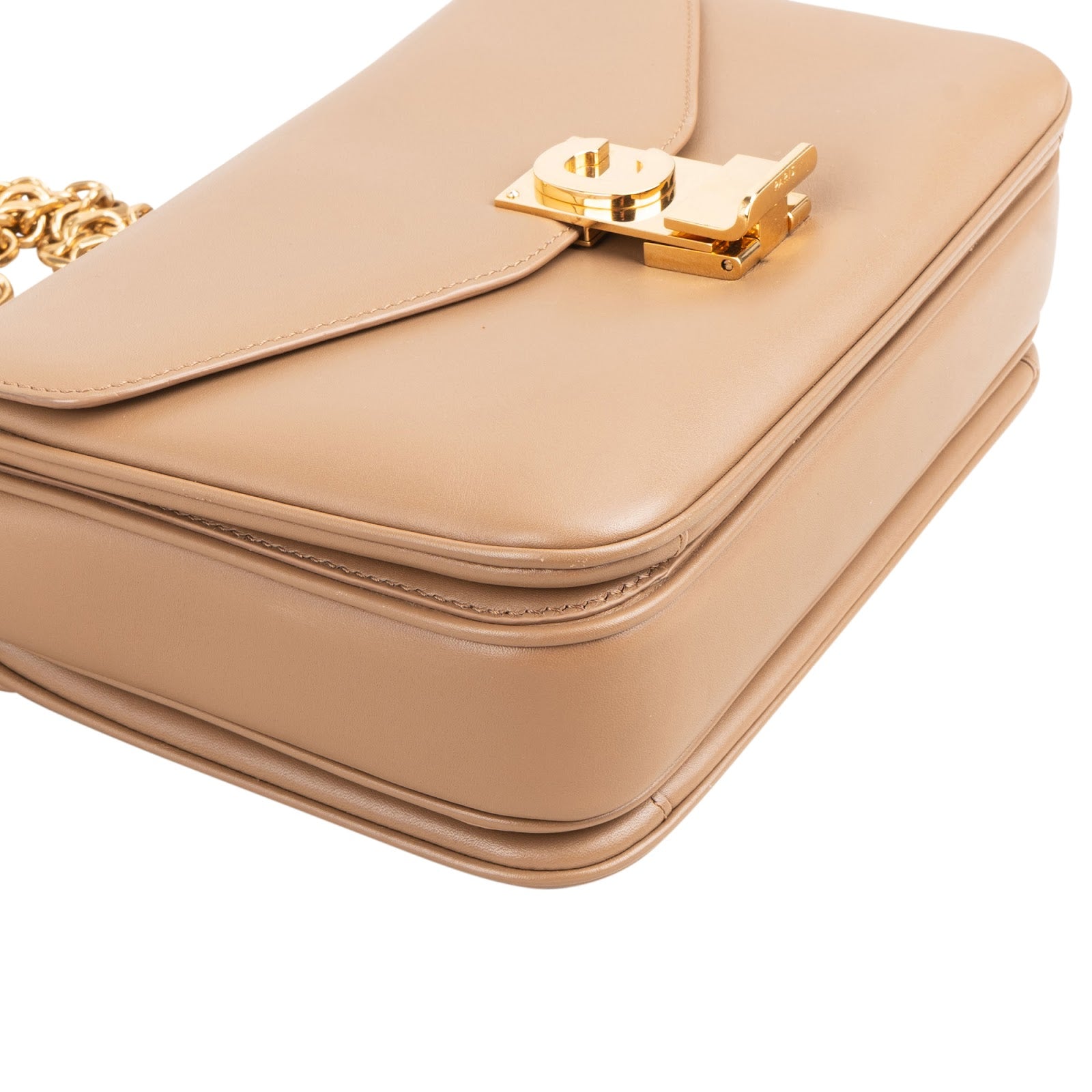 Celine - Classic Box Medium C Lock Crossbody Bag