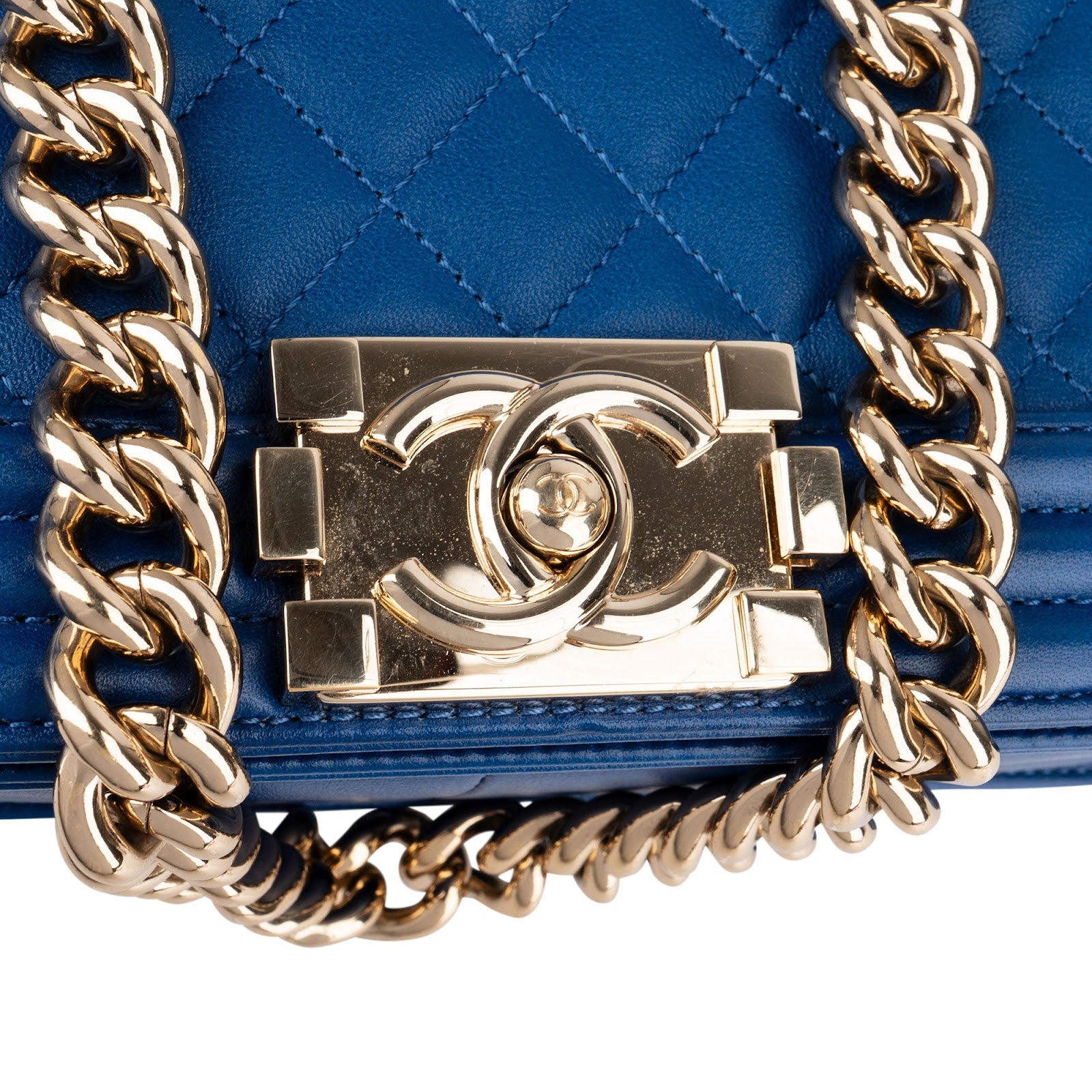Chanel - Medium Boy Single Flap Crossbody Bag