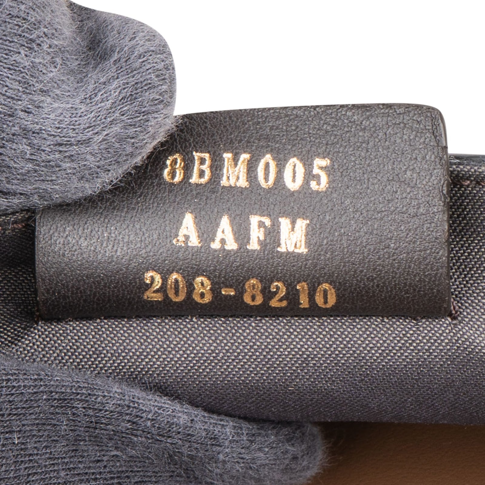Fendi – F is Fendi Monogram FF riemtas van reliëfleer