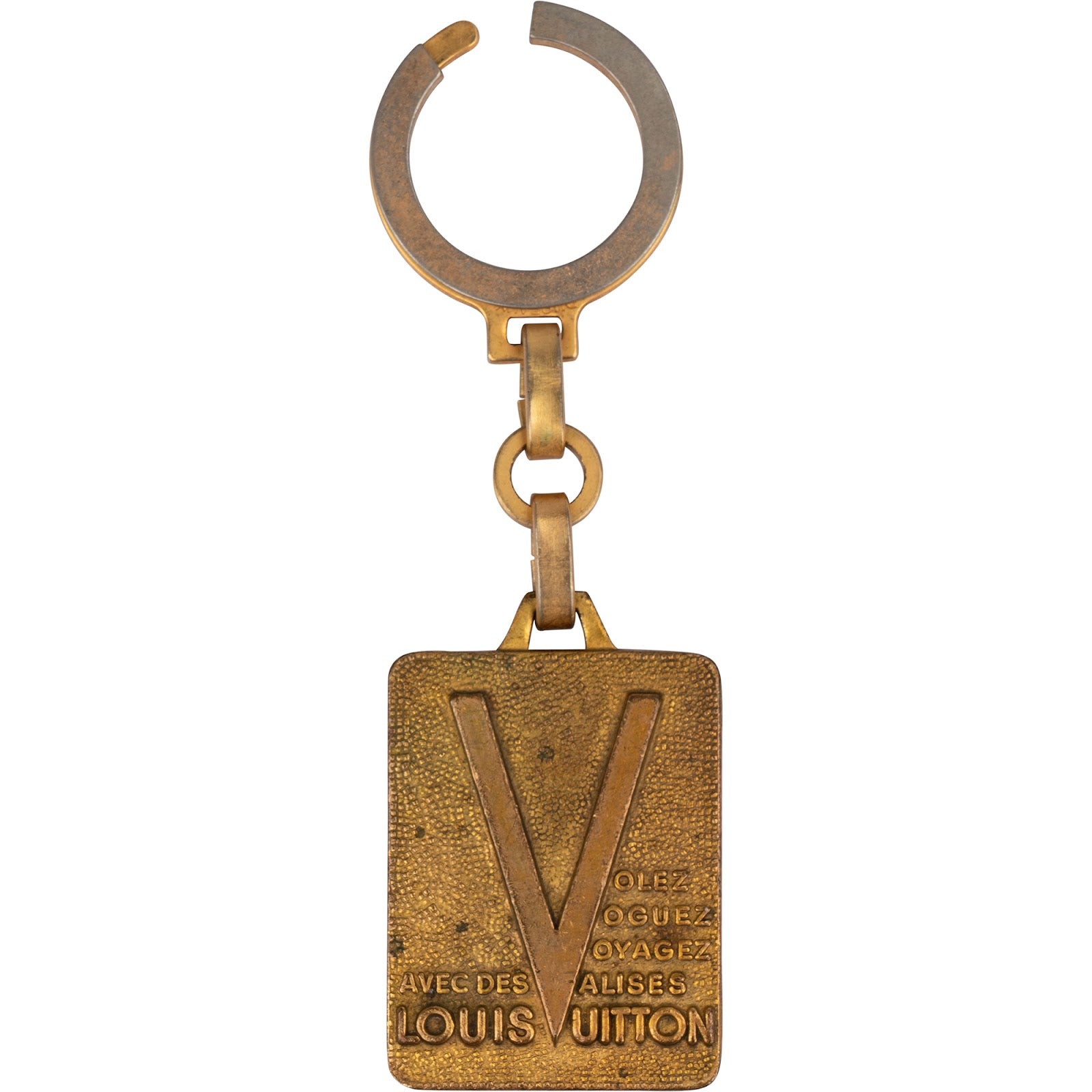 Louis Vuitton - Golden Malletier 1854  Bag Charm