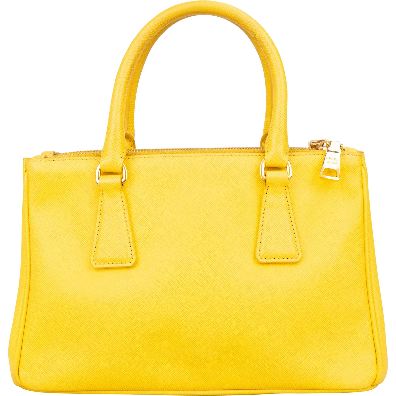 Prada Saffiano Leather Small Galleria Handbag