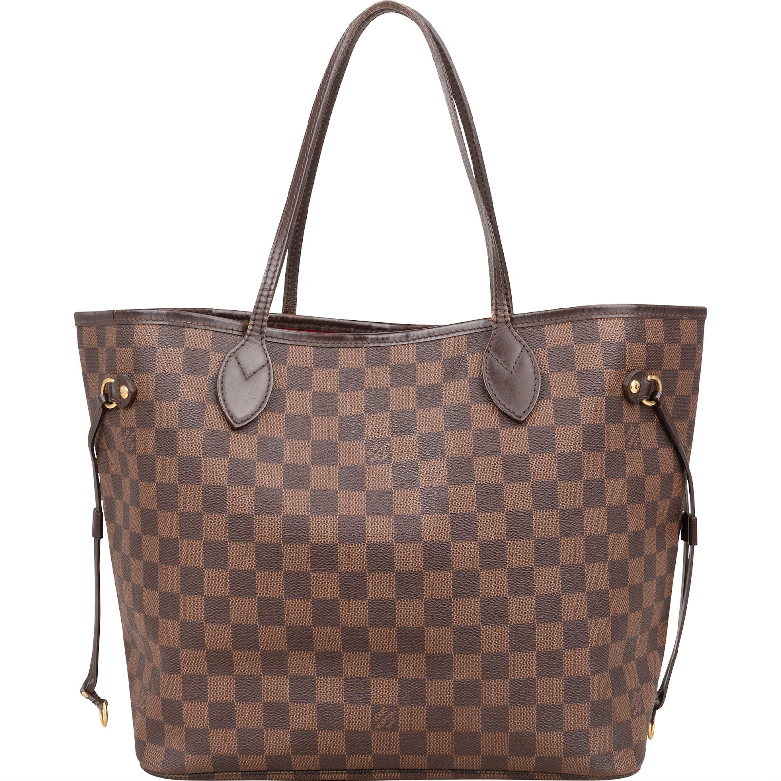 Louis Vuitton Monogram Damier Ebene Neverfull MM Shopper