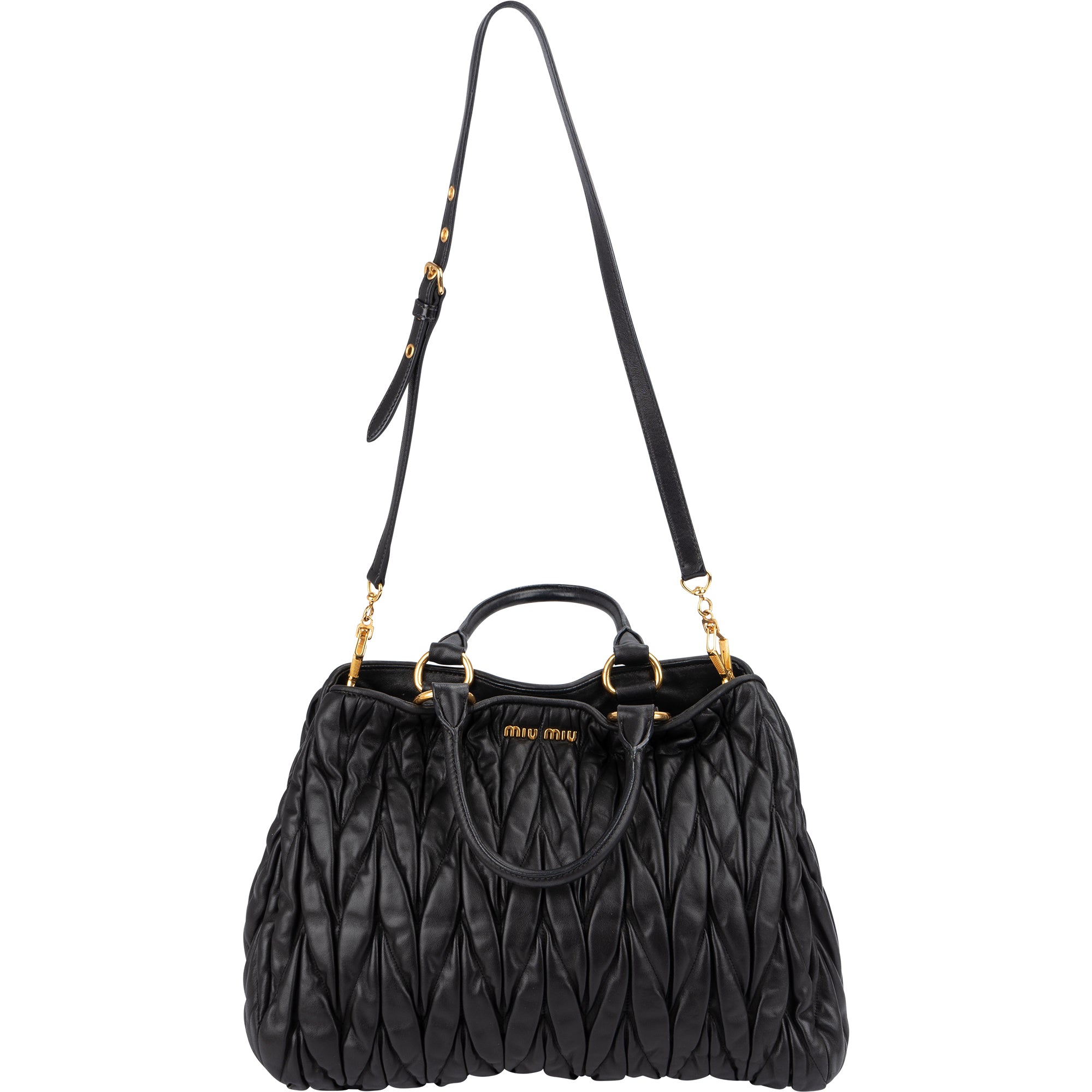 Miu Miu -Quilted Leather Handtasche