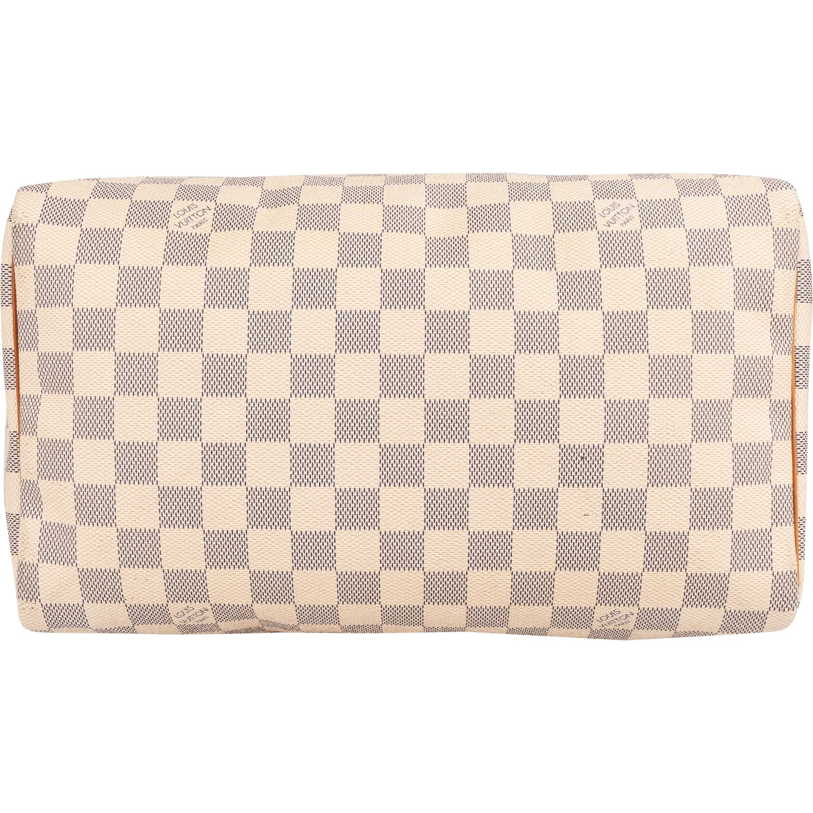 Louis Vuitton Monogram Damier Azur Speedy 30 Handbag
