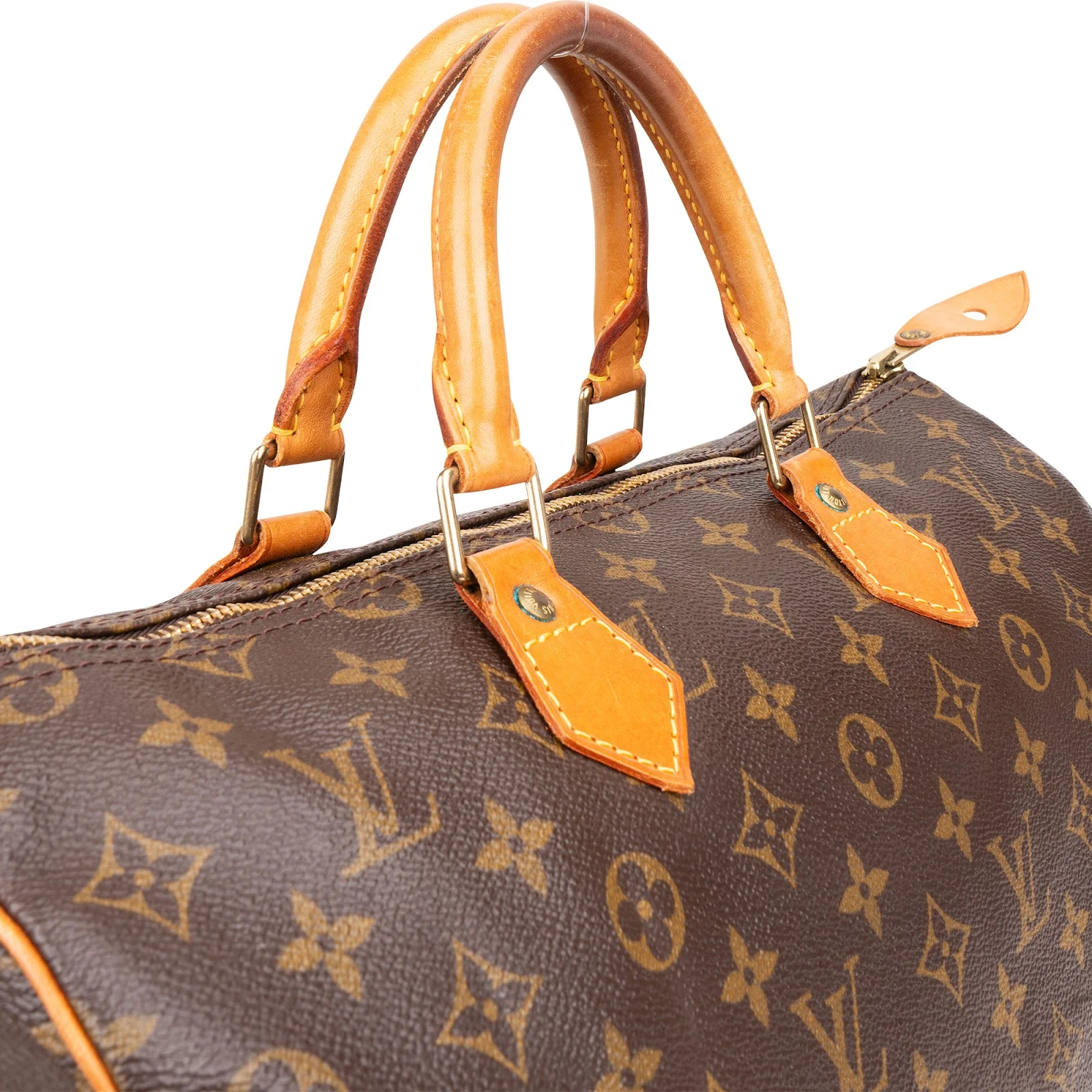 Louis Vuitton Monogram Canvas Speedy 35 Boston Bag