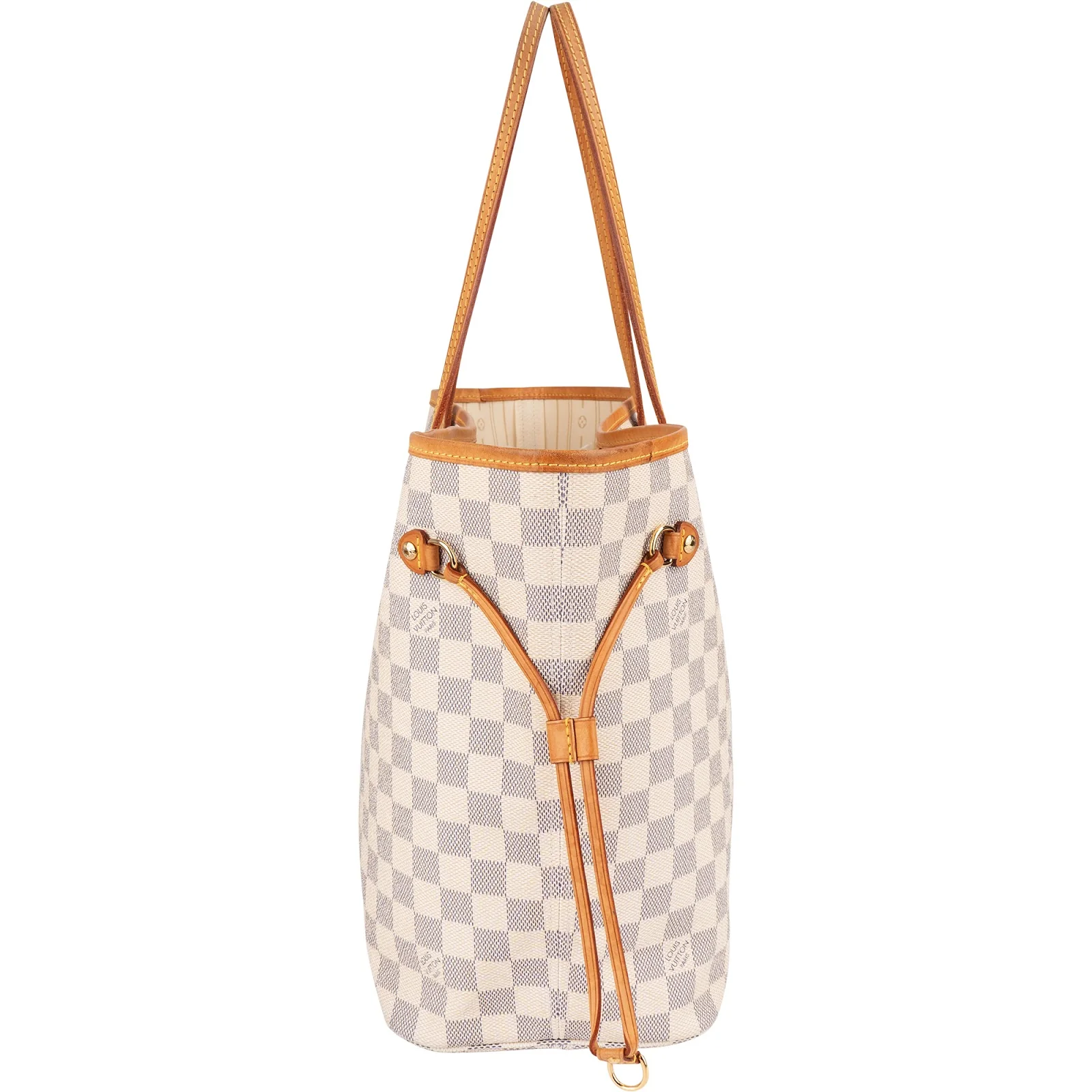 Louis Vuitton Monogram Damier Azur Canvas Neverfull MM Shopper