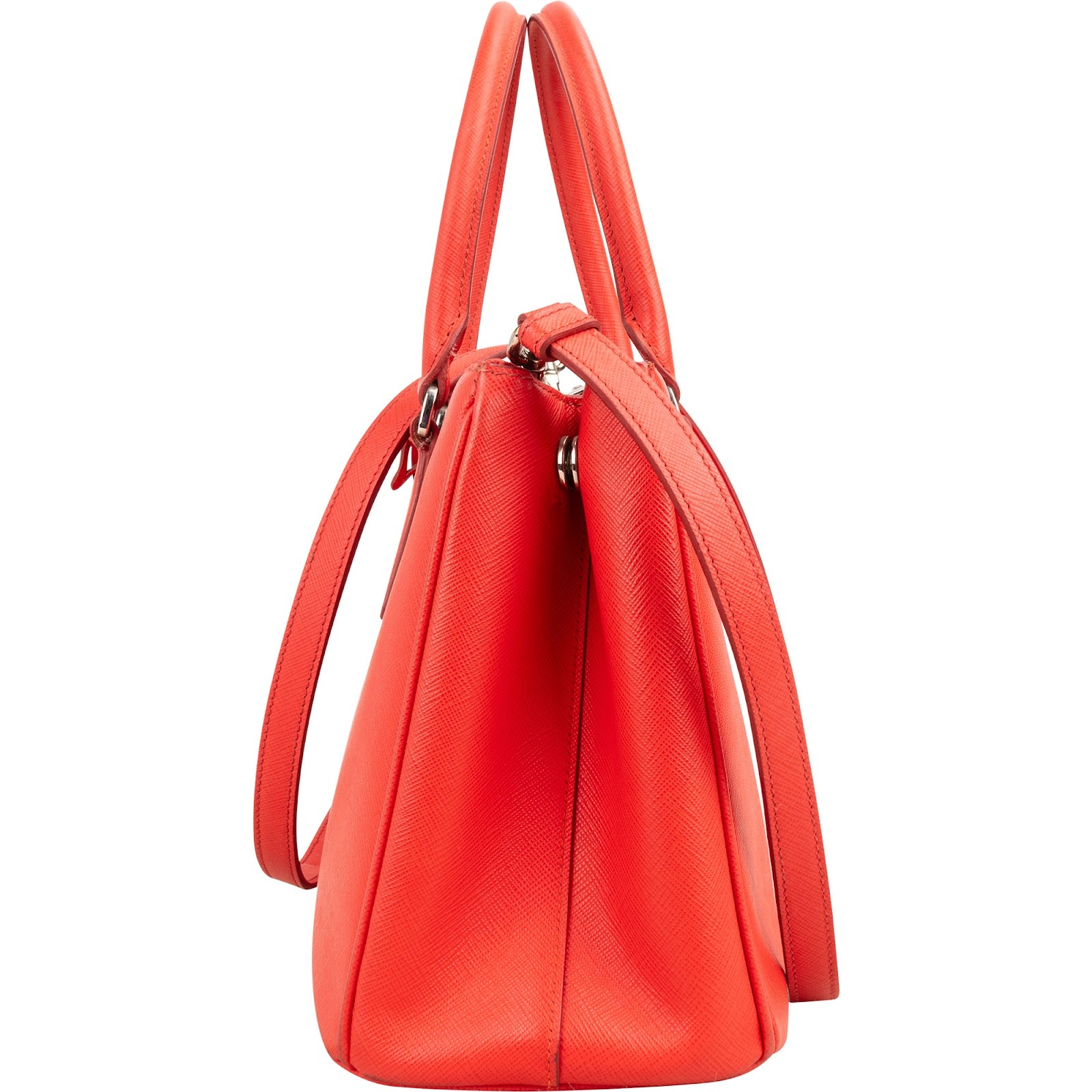 Prada – Galleria Tote-handtas in rood