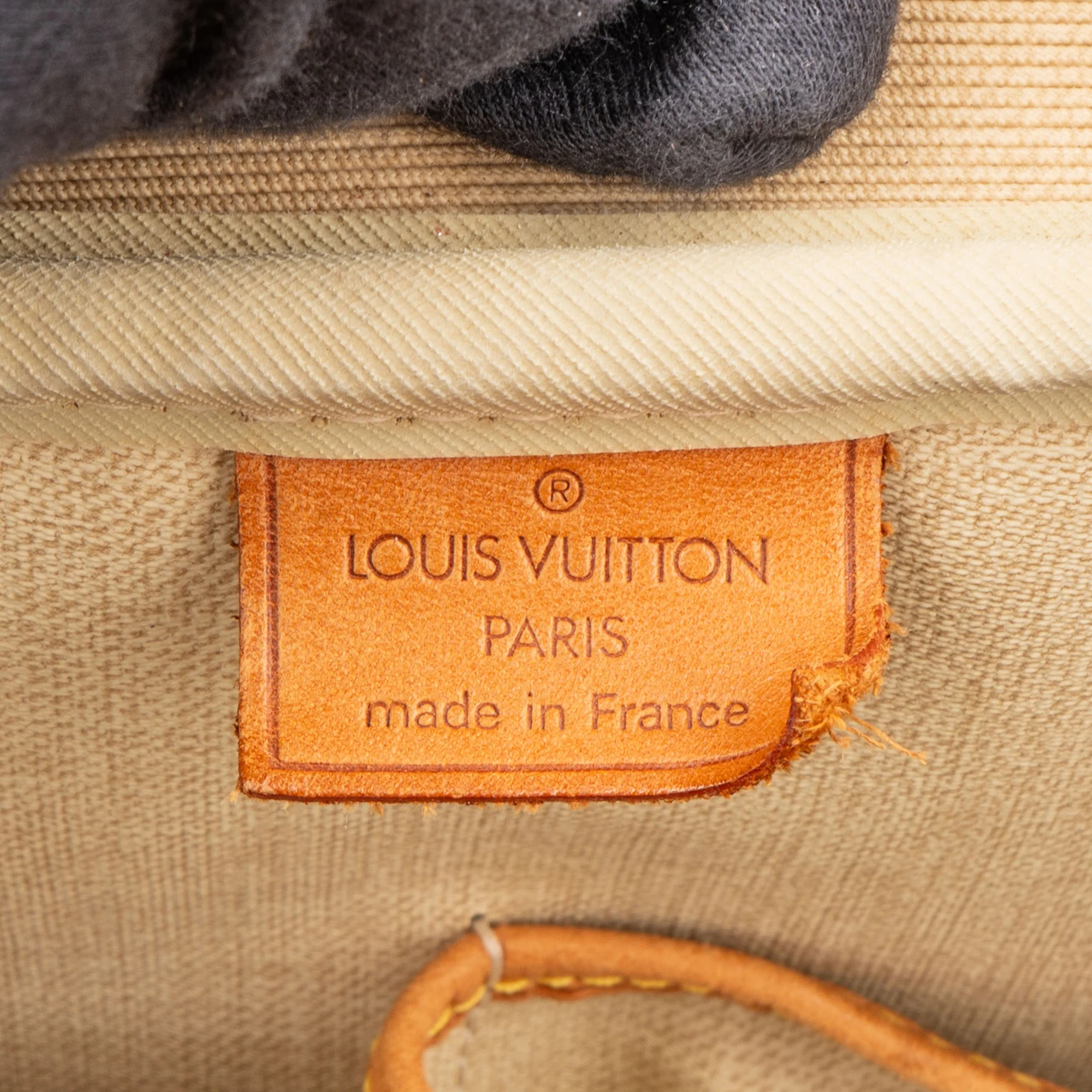 Louis Vuitton Canvas Monogram Deauville Handbag