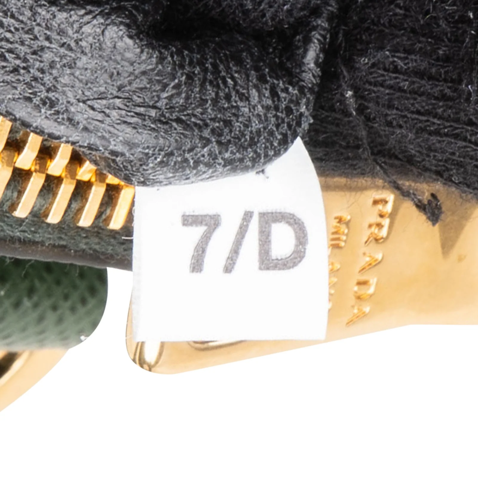 Prada Saffiano Leather Golden Floral Pelletteria Galleria Mini Handbag