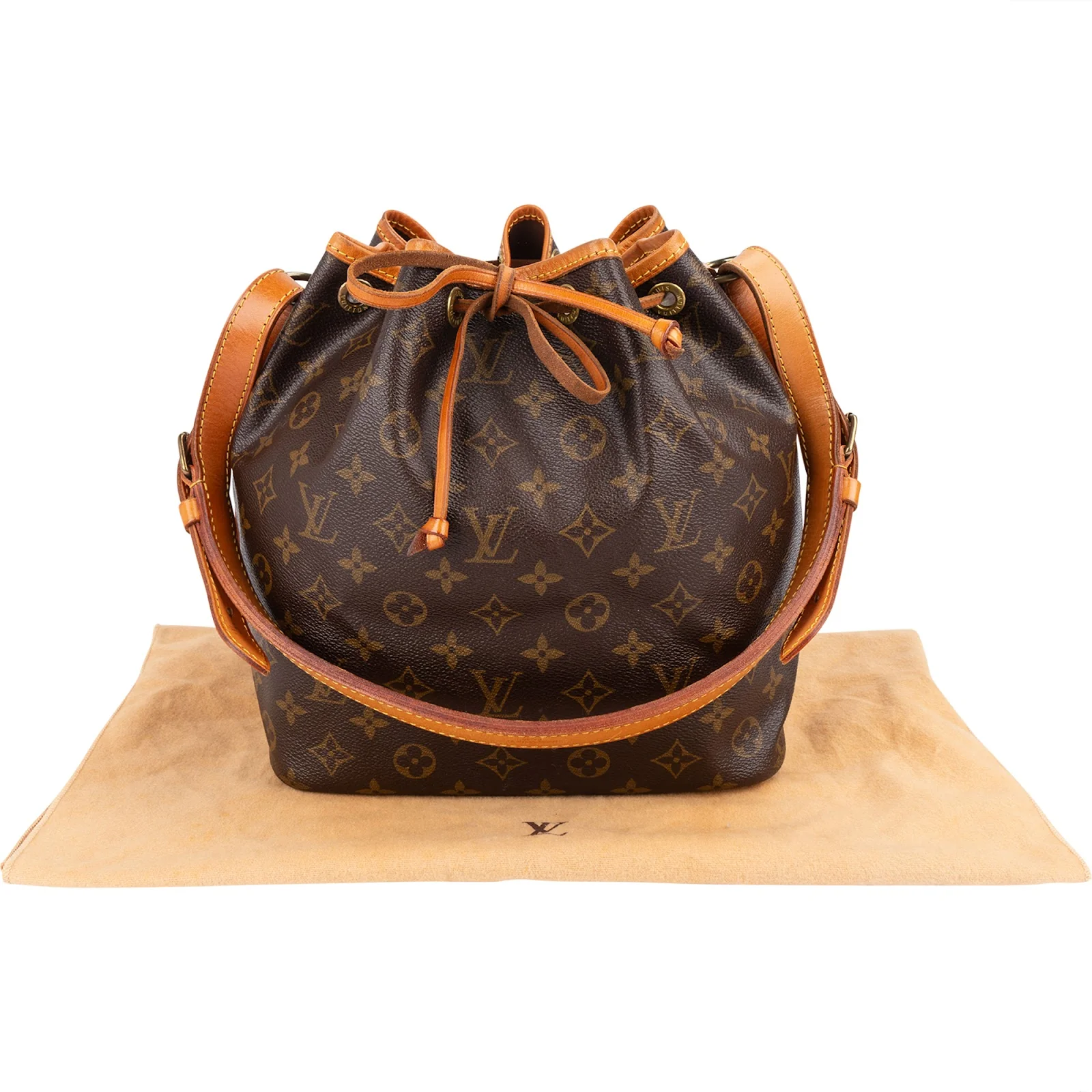Louis Vuitton Monogram Canvas Sac Noé Petit Shoulder Bag