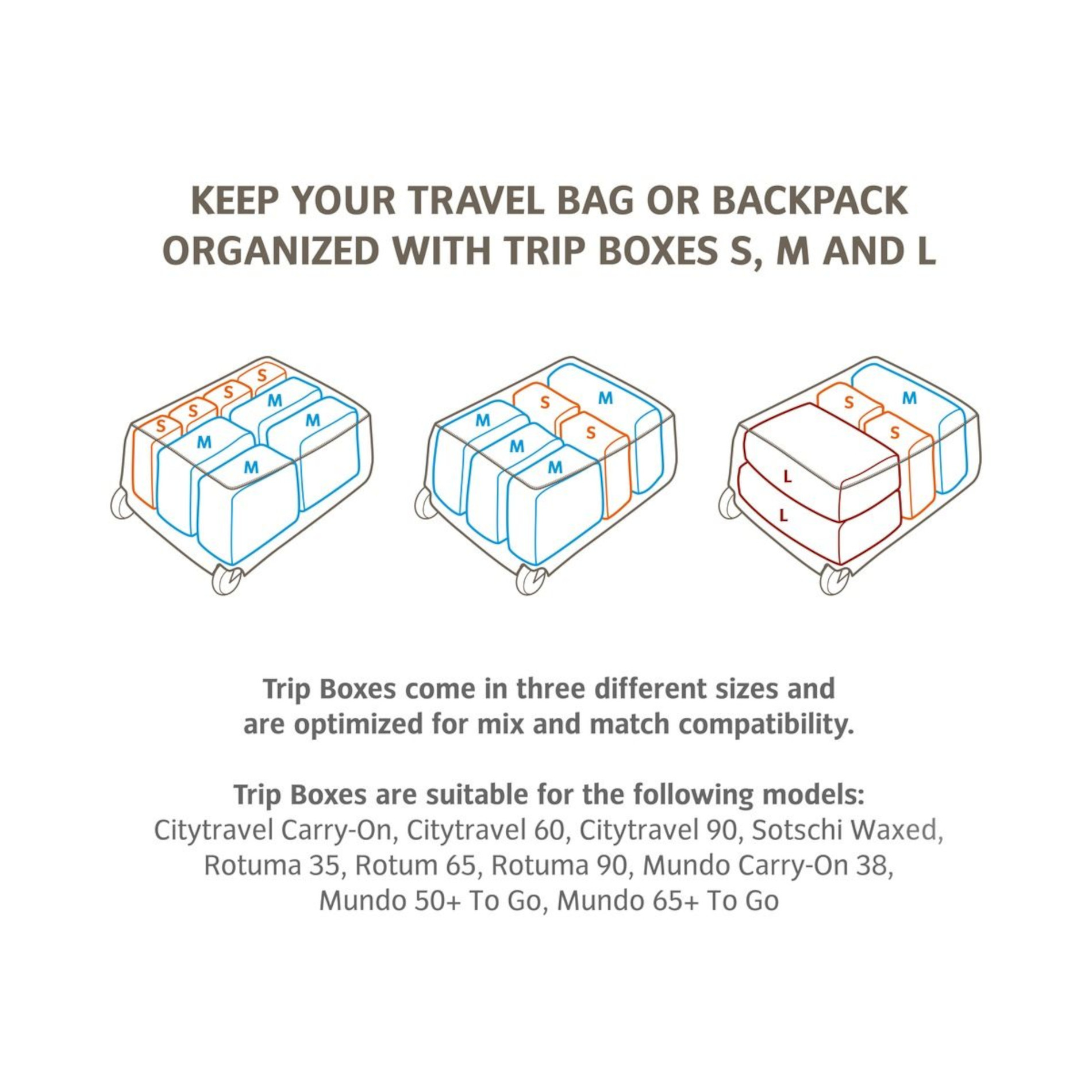 Backpack CityTravel 90 Liter - Baltic Sea