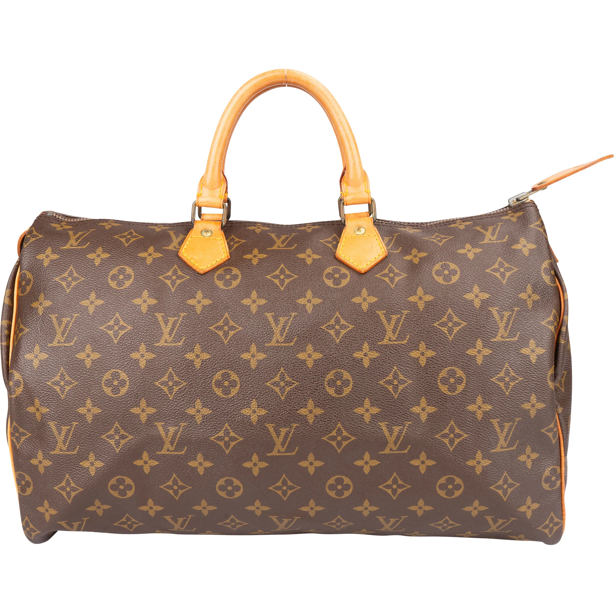 Louis Vuitton Canvas Monogram Speedy 40 Boston Bag