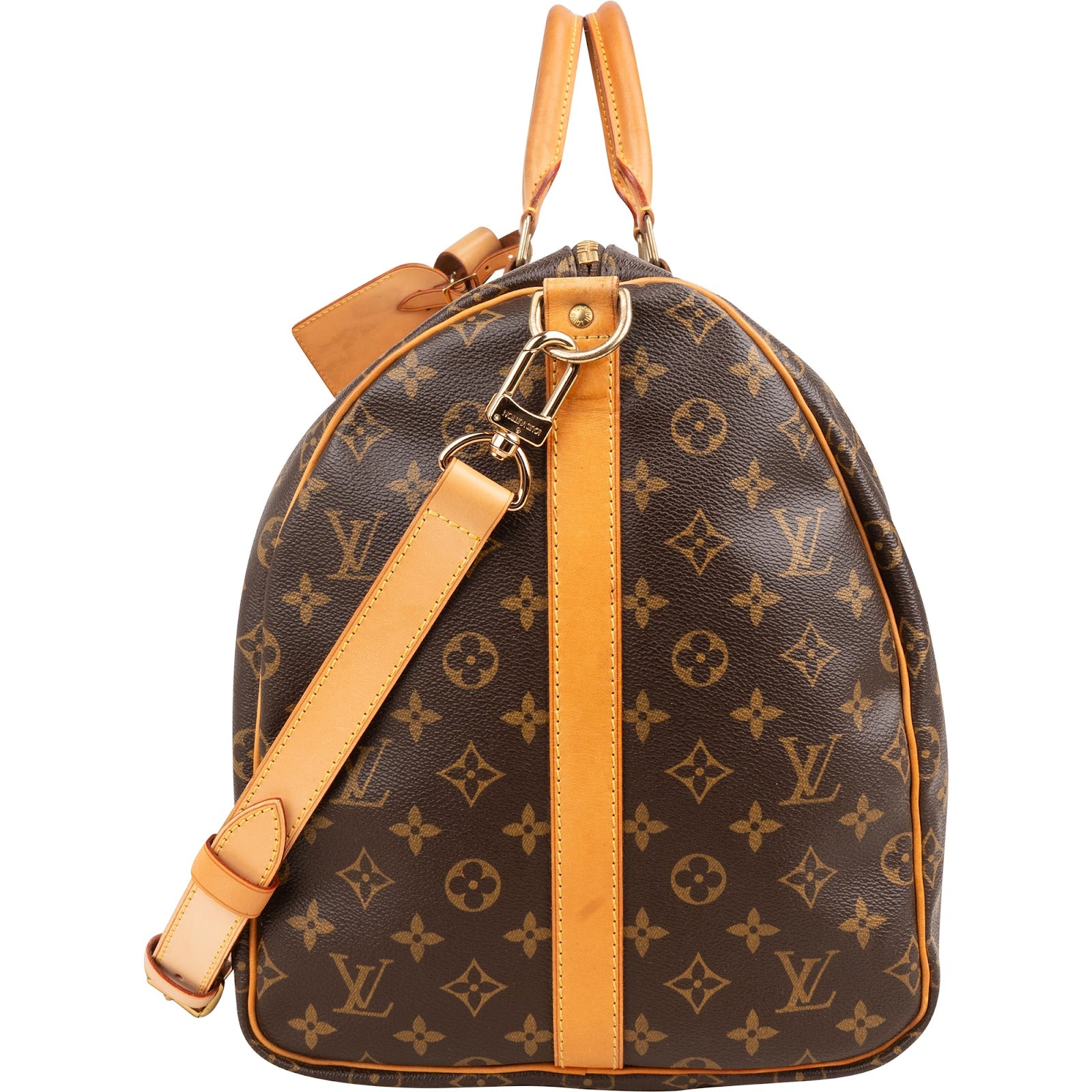 Louis Vuitton Monogram Canvas Keepall 55 schoudertas voor op reis