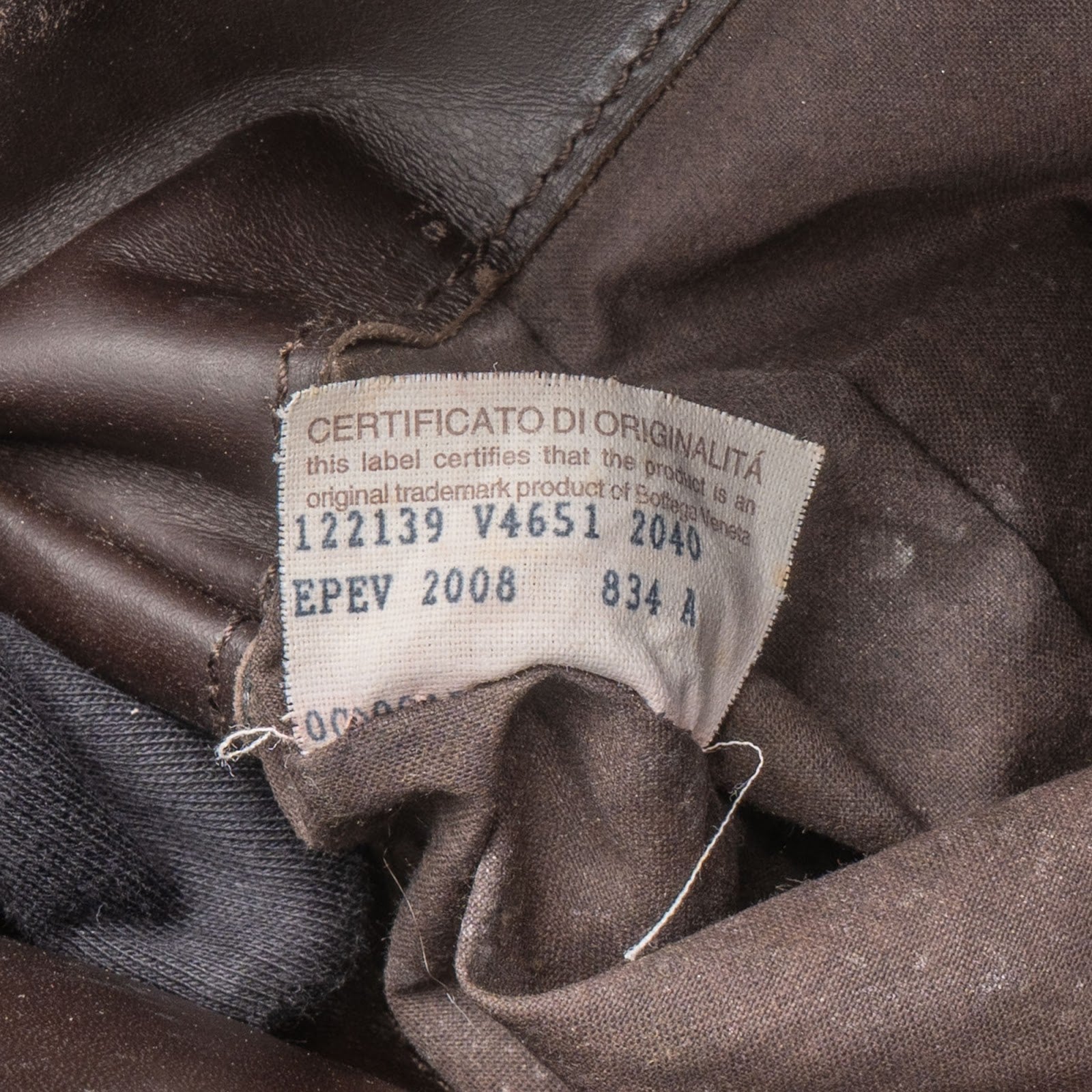 Porte-documents en cuir Intrecciato de Bottega Veneta