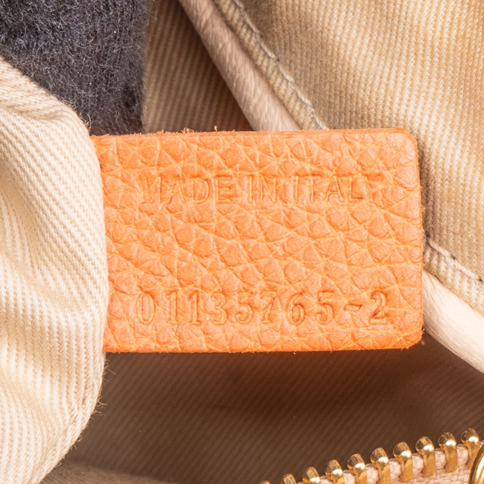 Chloé Grained Leather Paraty Handbag