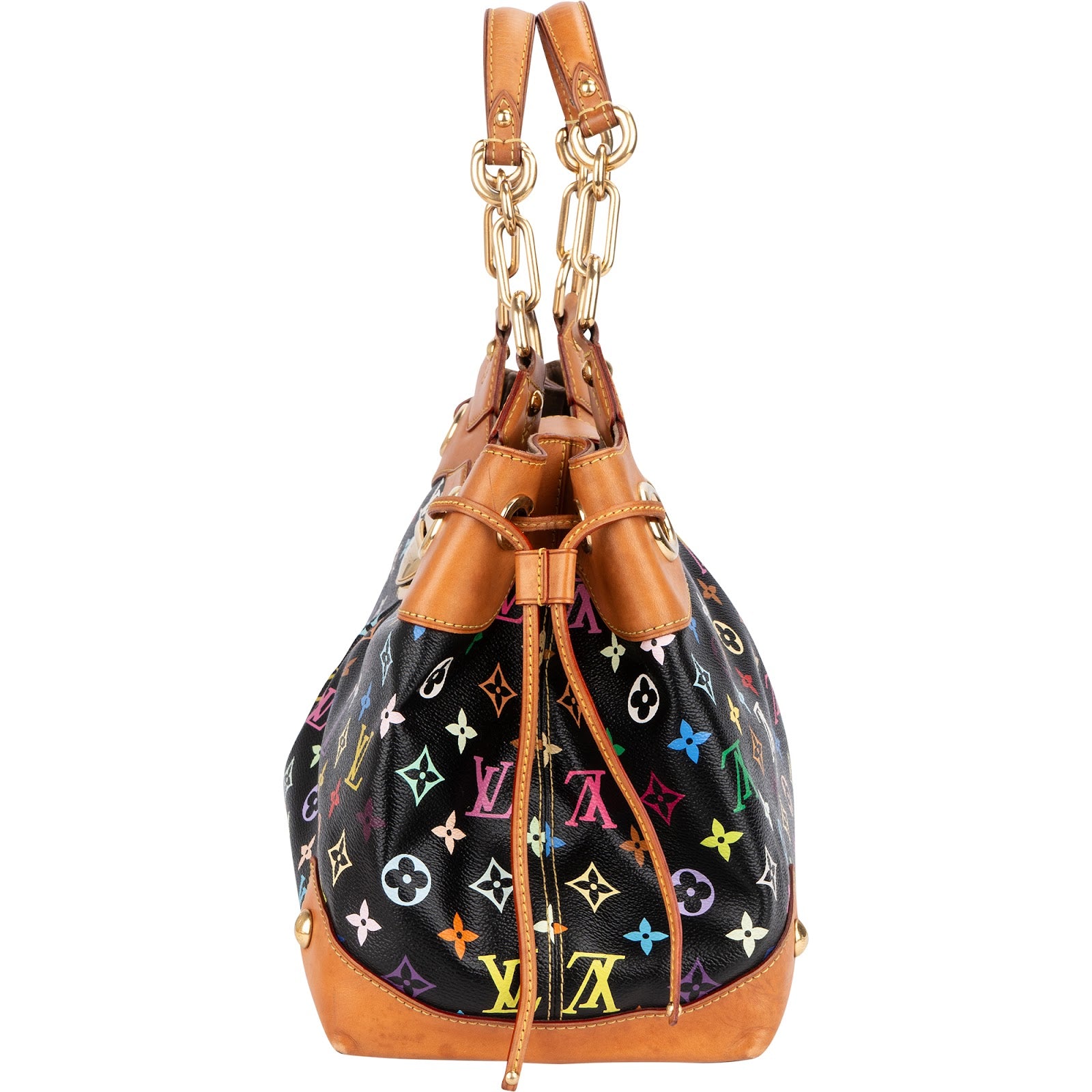 Louis Vuitton Canvas Monogram Murakami Multicolor Ursula GM Handbag