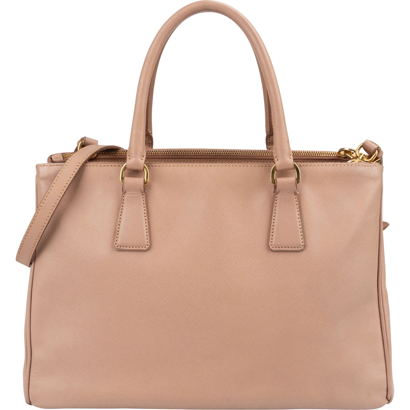 Prada – Galleria beige handtas