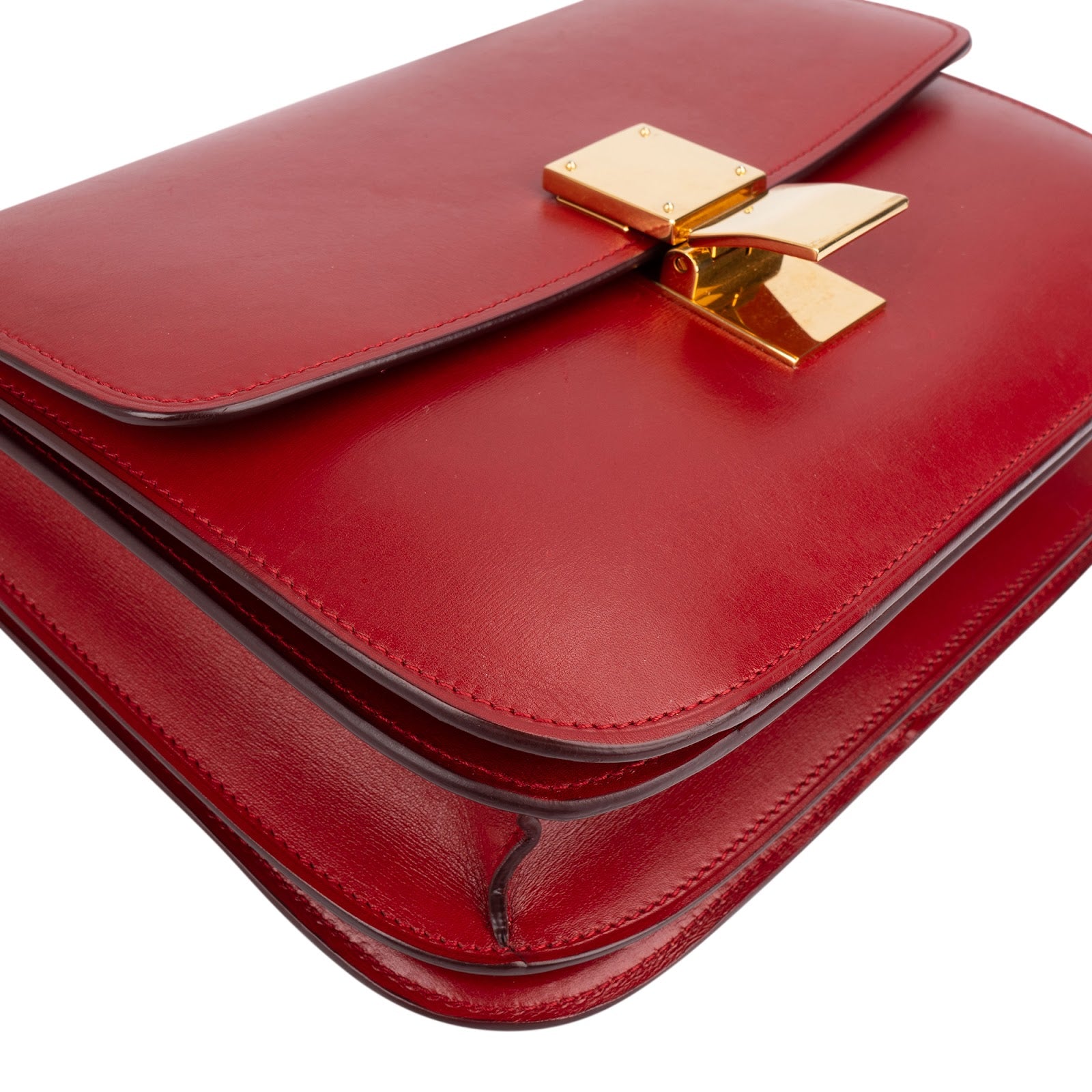 Celine Boxcalf Leather Classic Medium Crossbody Bag