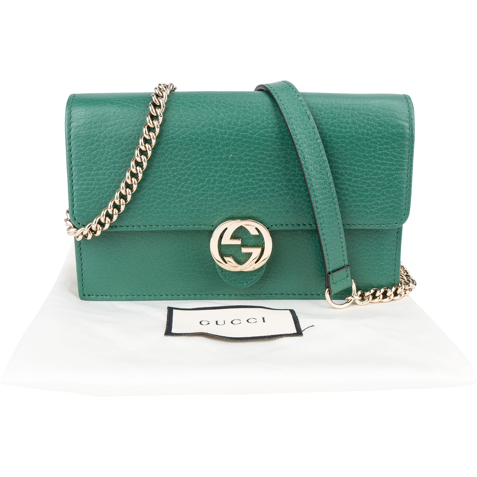 Gucci - Interlocking GG Wallet On Chain