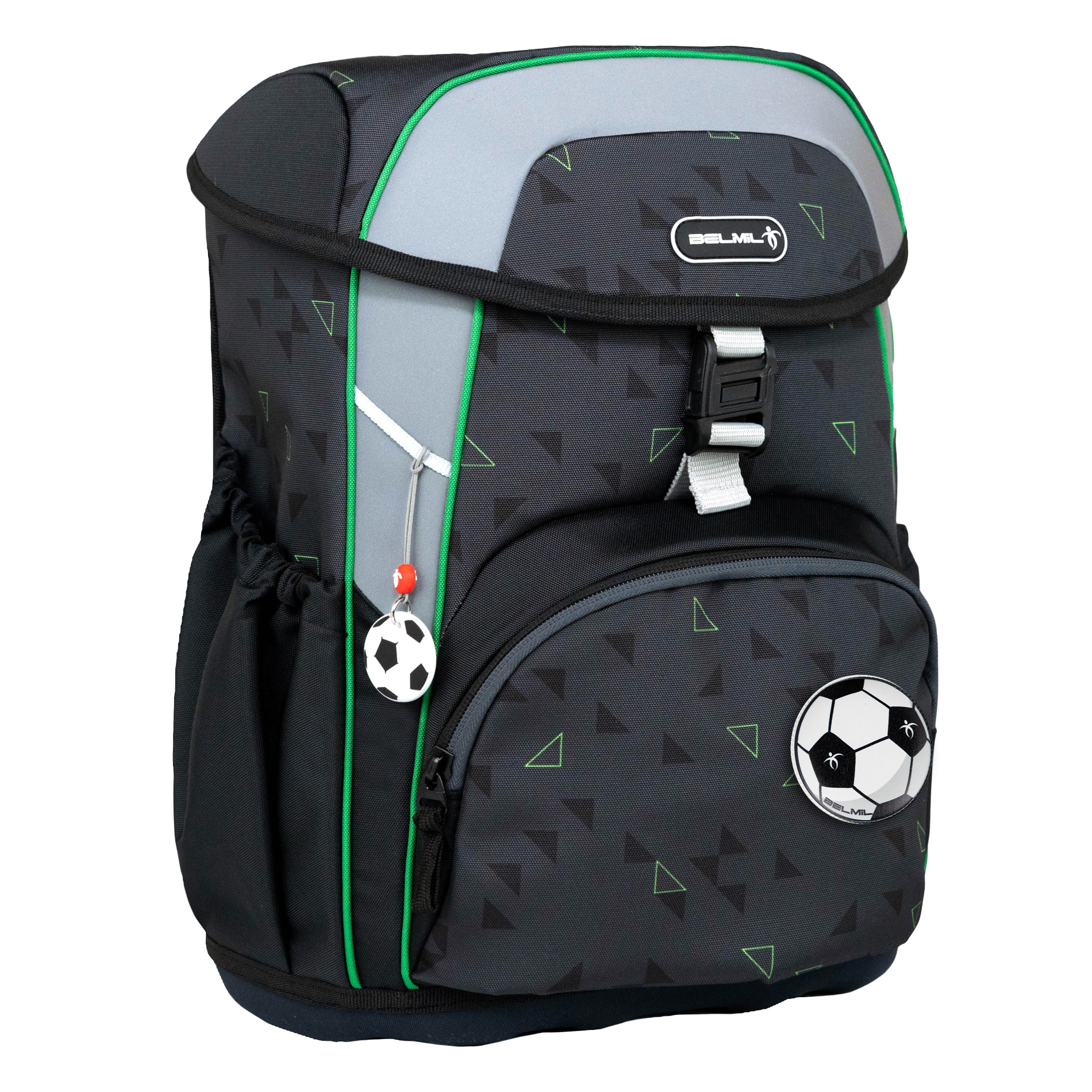 Belmil Maxi ergonomisches Schulranzen-Set 5-teilig "Striker X"