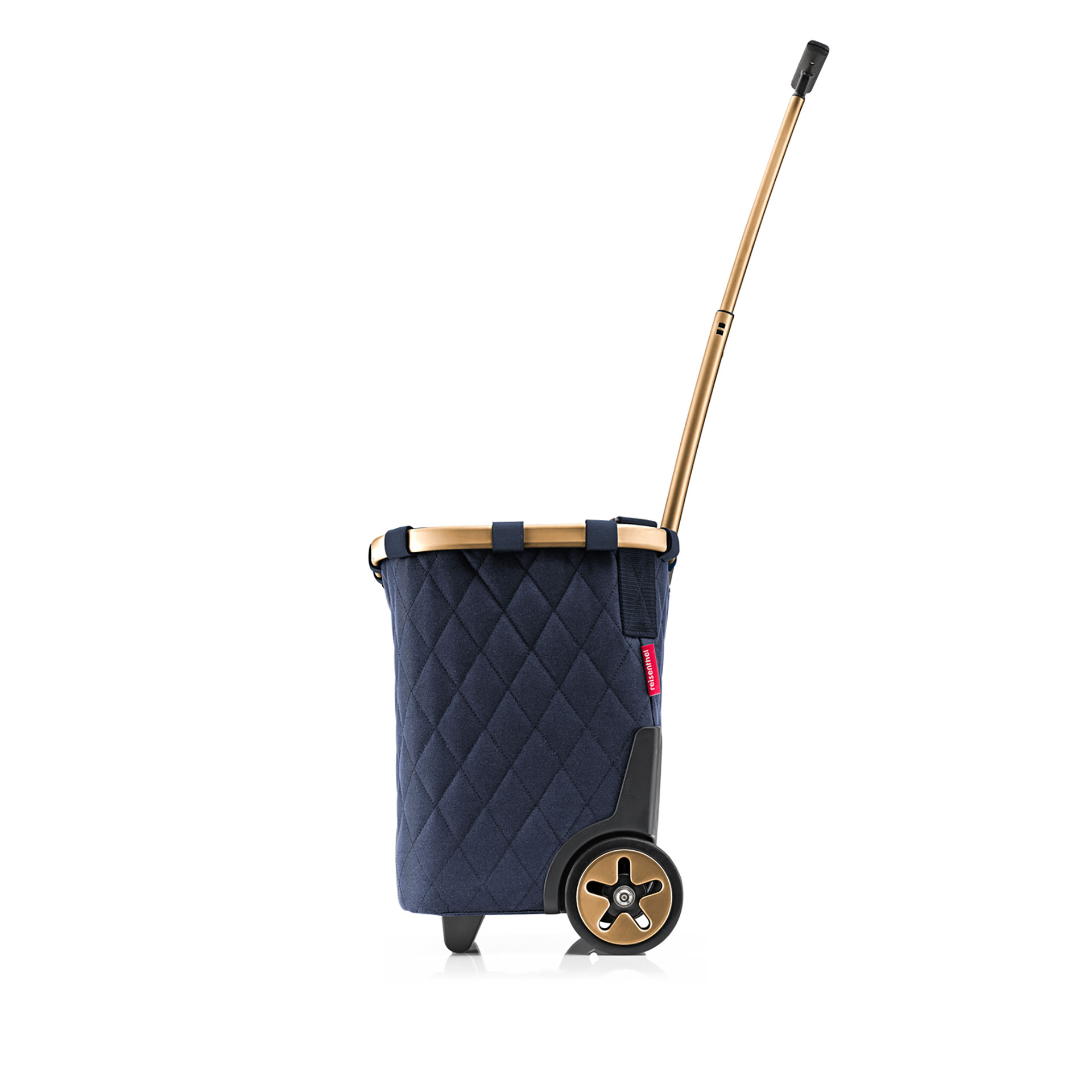 Carrycruiser mit 2 Rollen Frame Shopping 40 Liter - Rhombus midnight gold