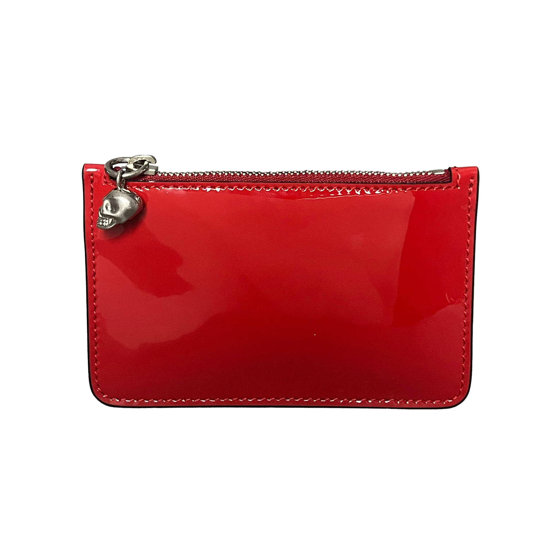 Alexander McQueen Lackleder Geldbeutel