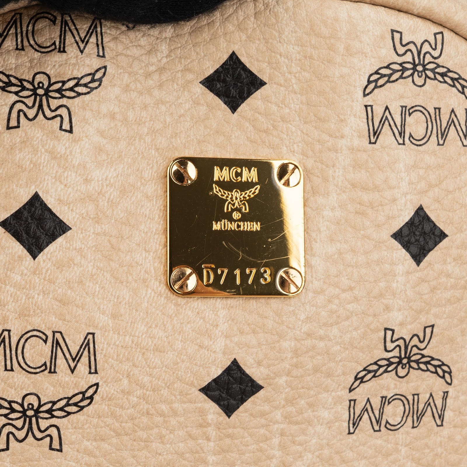 MCM – Monogram Visetos Small Studs Stark-rugzak