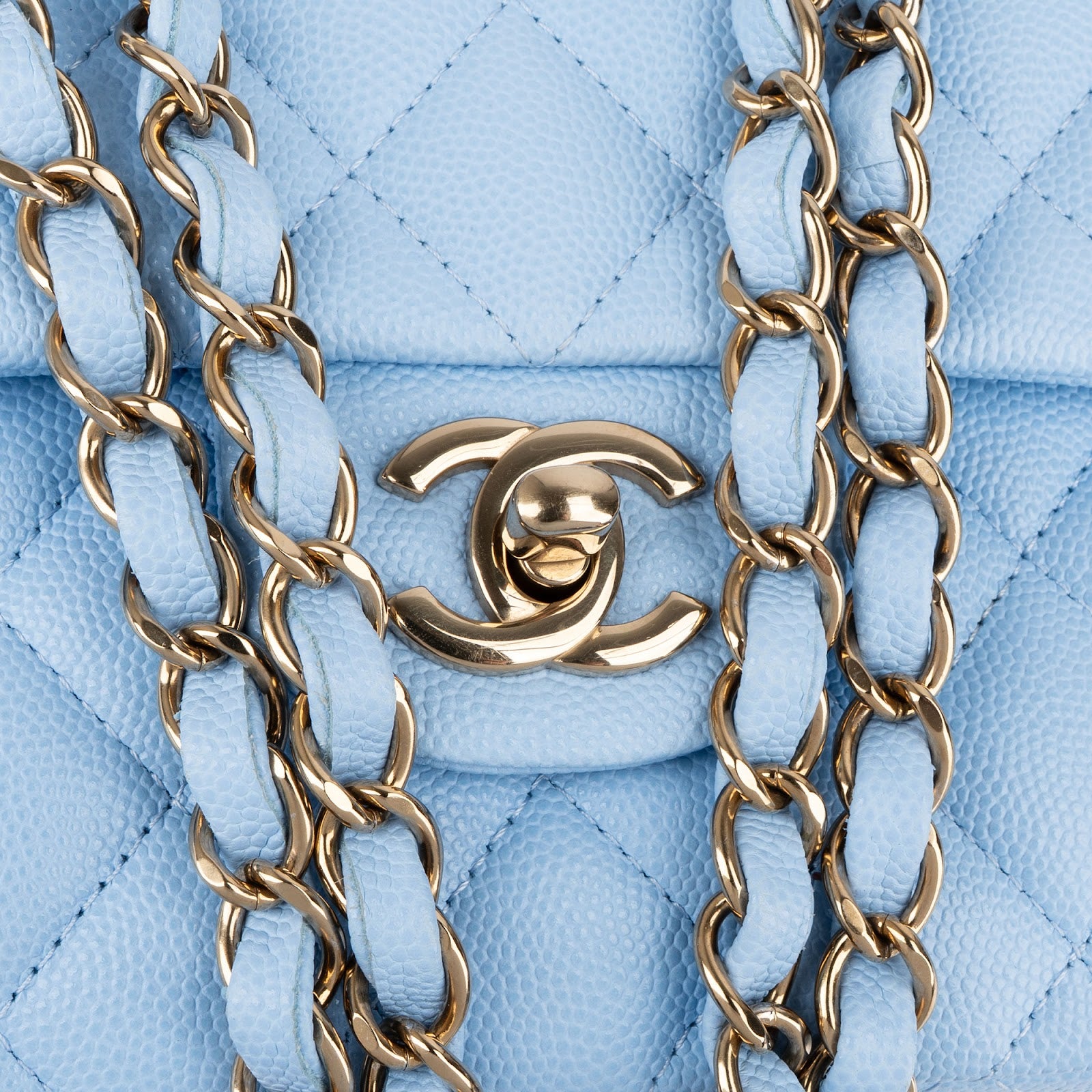 Chanel Quilted Double Flap Shoulder Bag