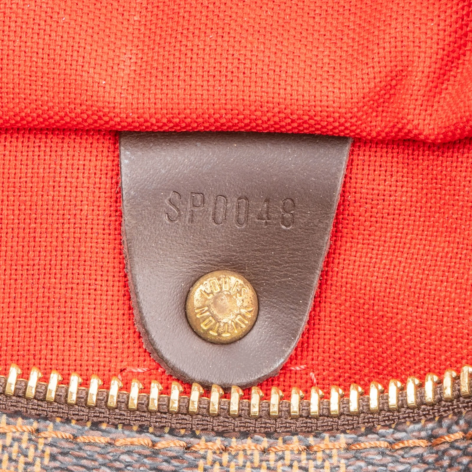 Louis Vuitton Monogram Damier Ebene Speedy 25 Boston Bag