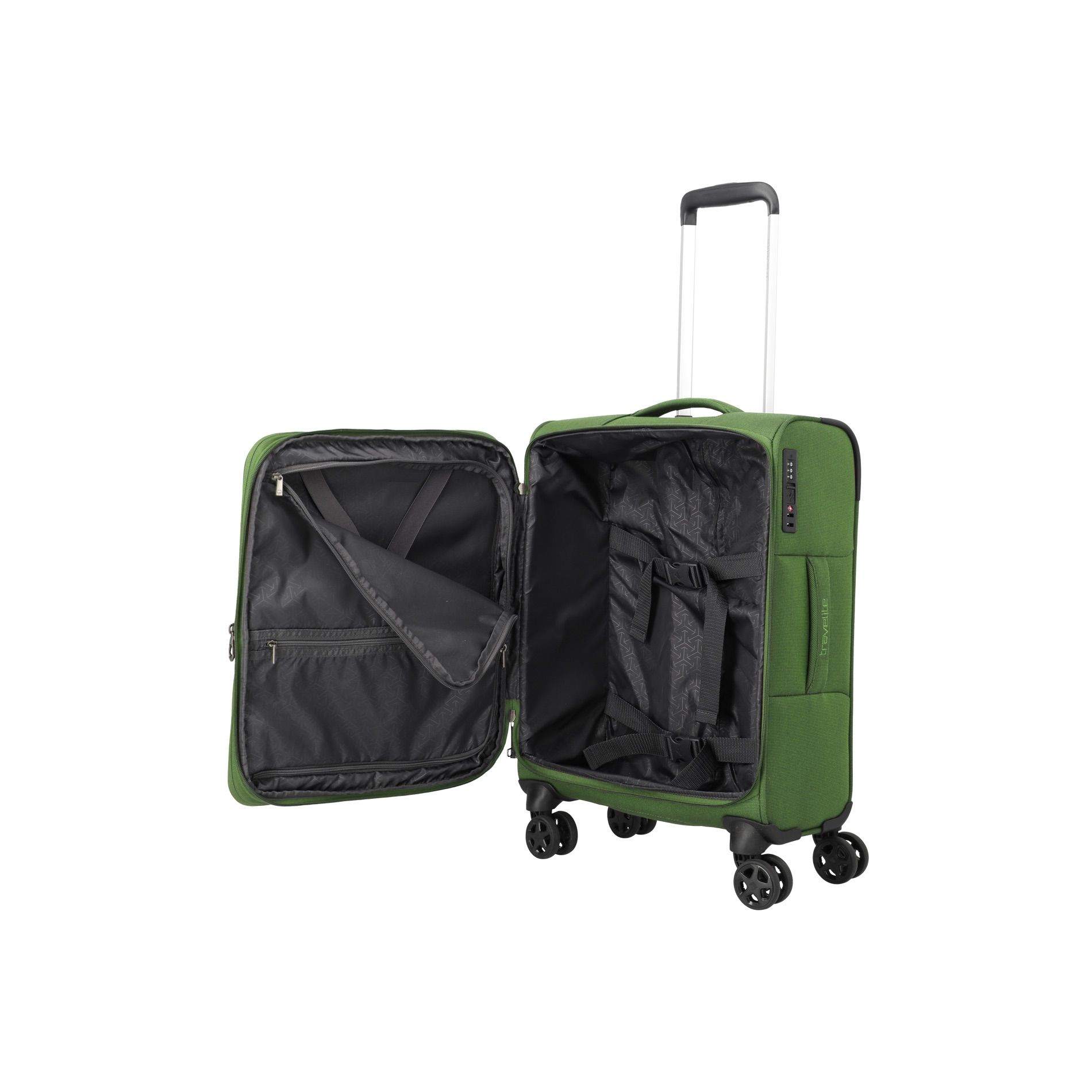 CUBIS Kabinengepäck S (55 cm) erweiterbar - Green
