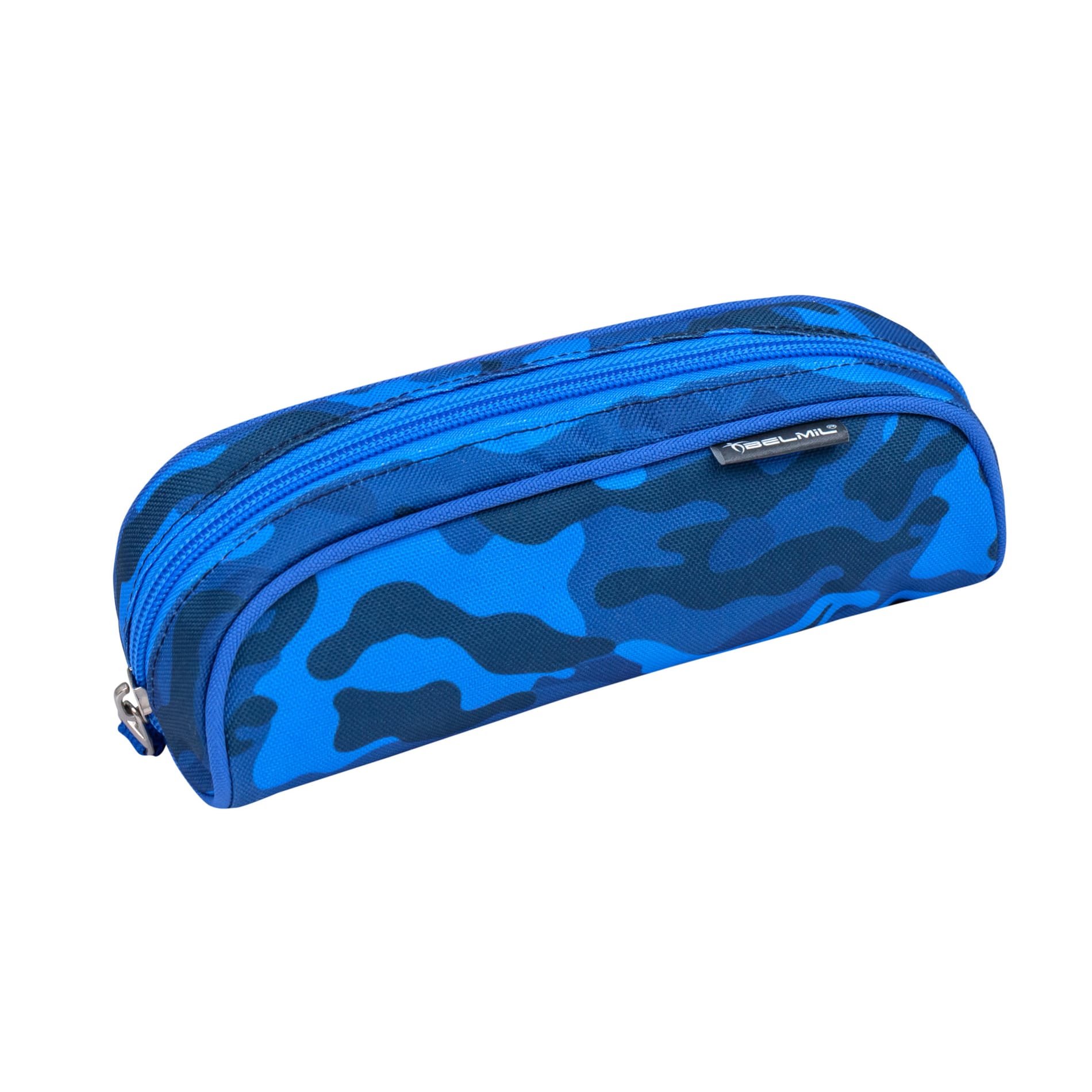 Classy ergonomisches Schulranzen-Set 5-teilig - Blue Camouflage
