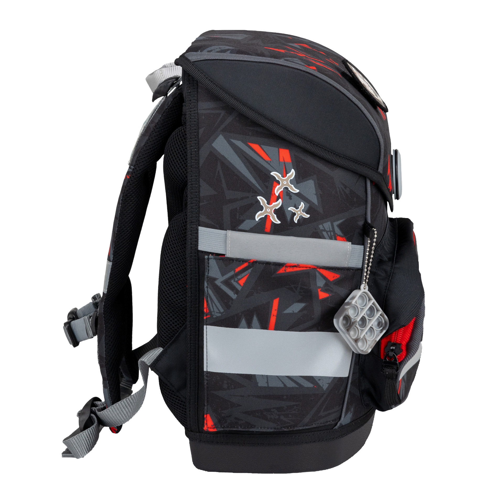 Compact ergonomisches Schulranzenset 4tlg. - Ninja