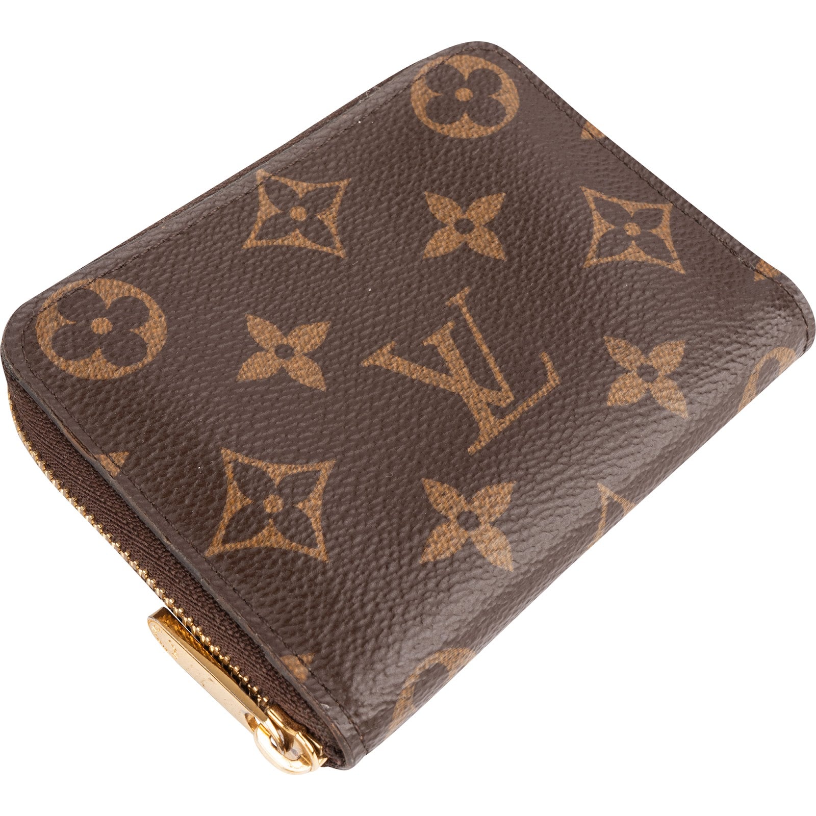 Louis Vuitton Monogram Canvas Zippy Coin Purse Wallet