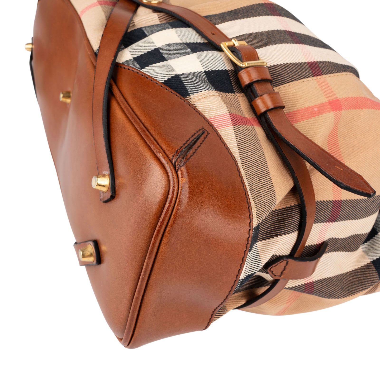 Burberry - Haymarket Hobo Shoulder Bag