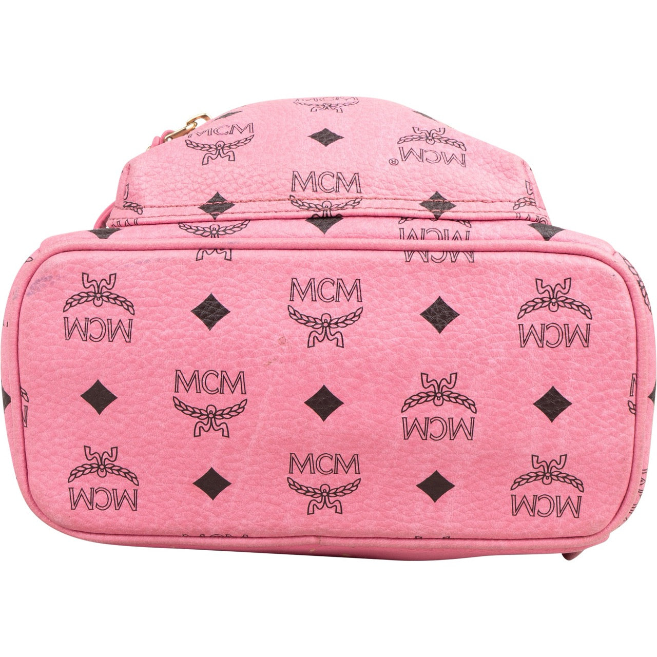 MCM Monogram Visetos Stark Side Studs Mini Backpack