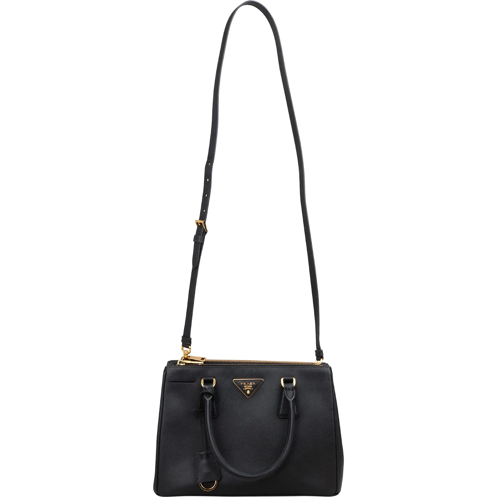 Prada Back Saffiano Leather Galleria Handbag