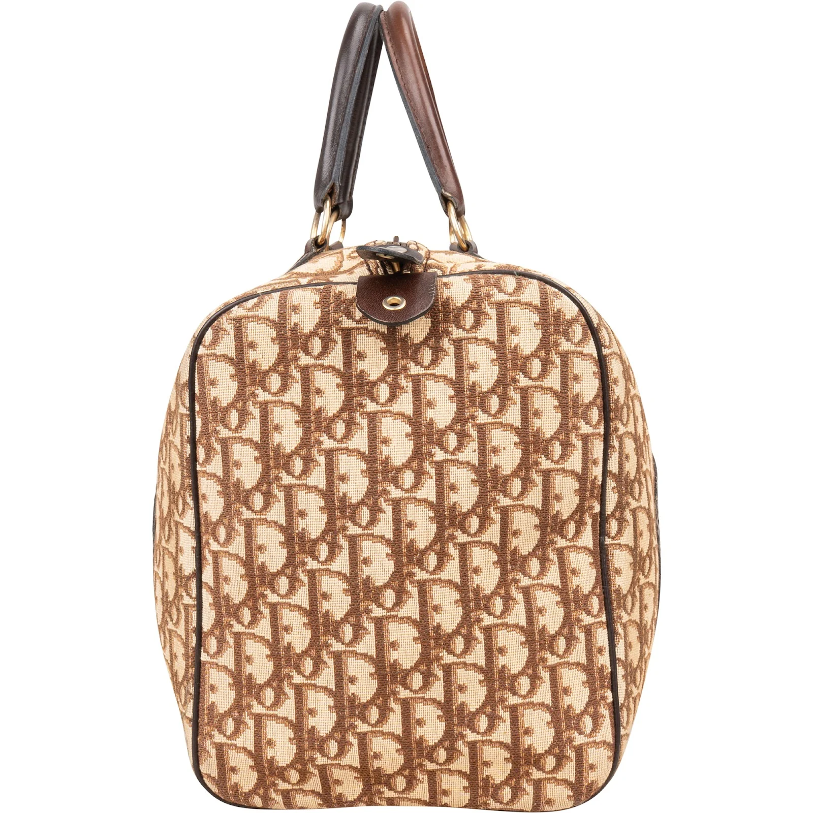 Christian Dior Trotter Monogram Boston Bag 40