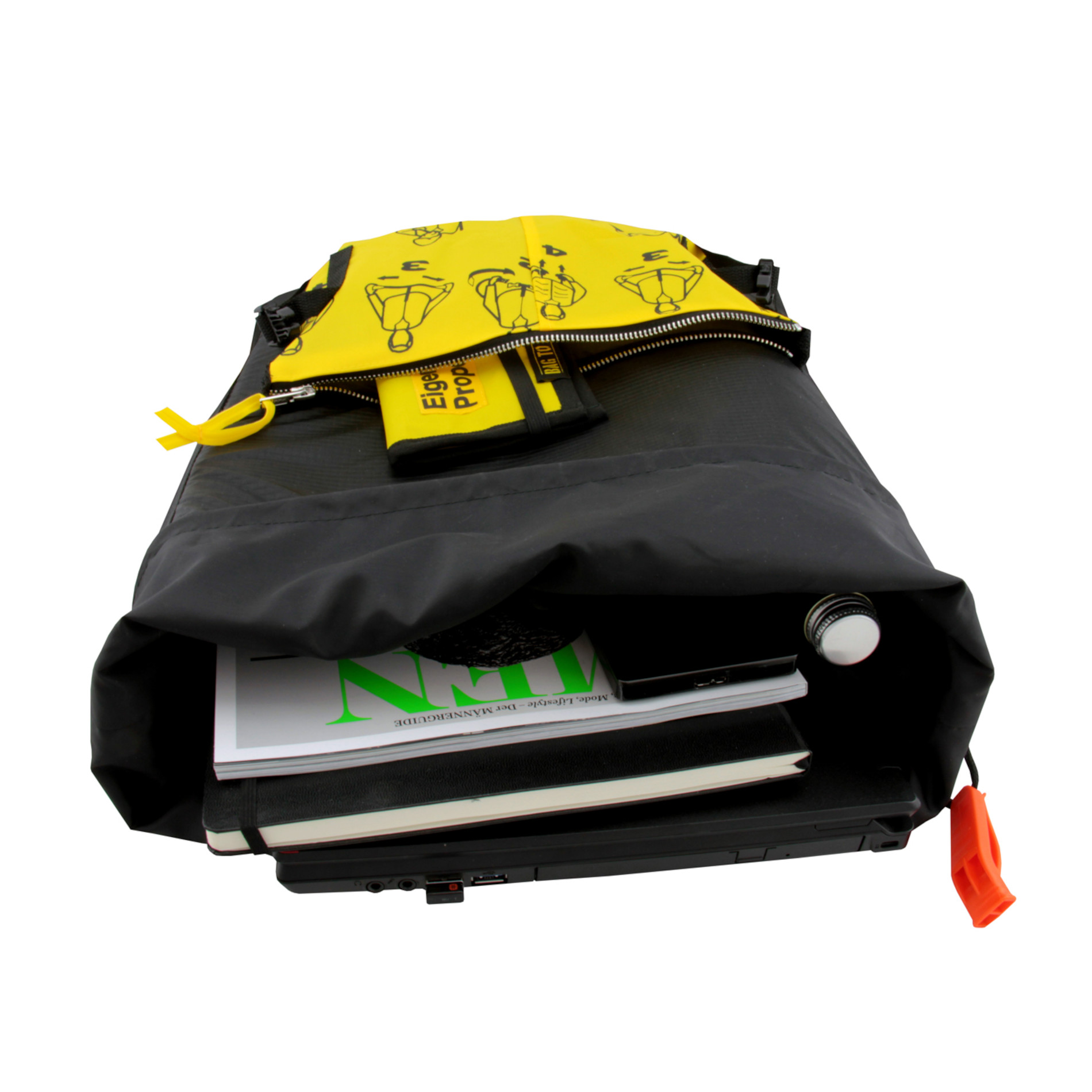 Cargo Backpack - gelb