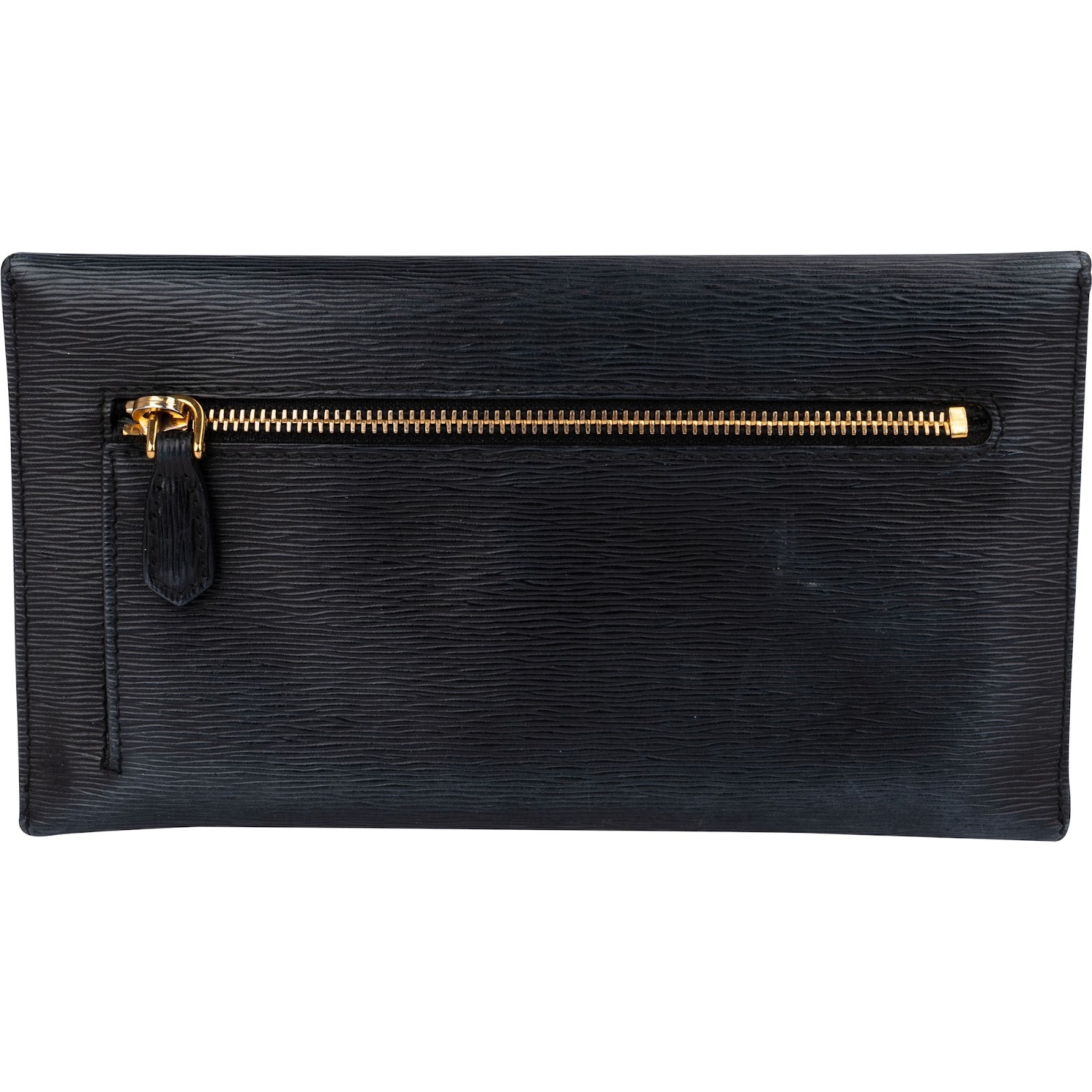 Prada Saffiano Leather Envelope Clutch