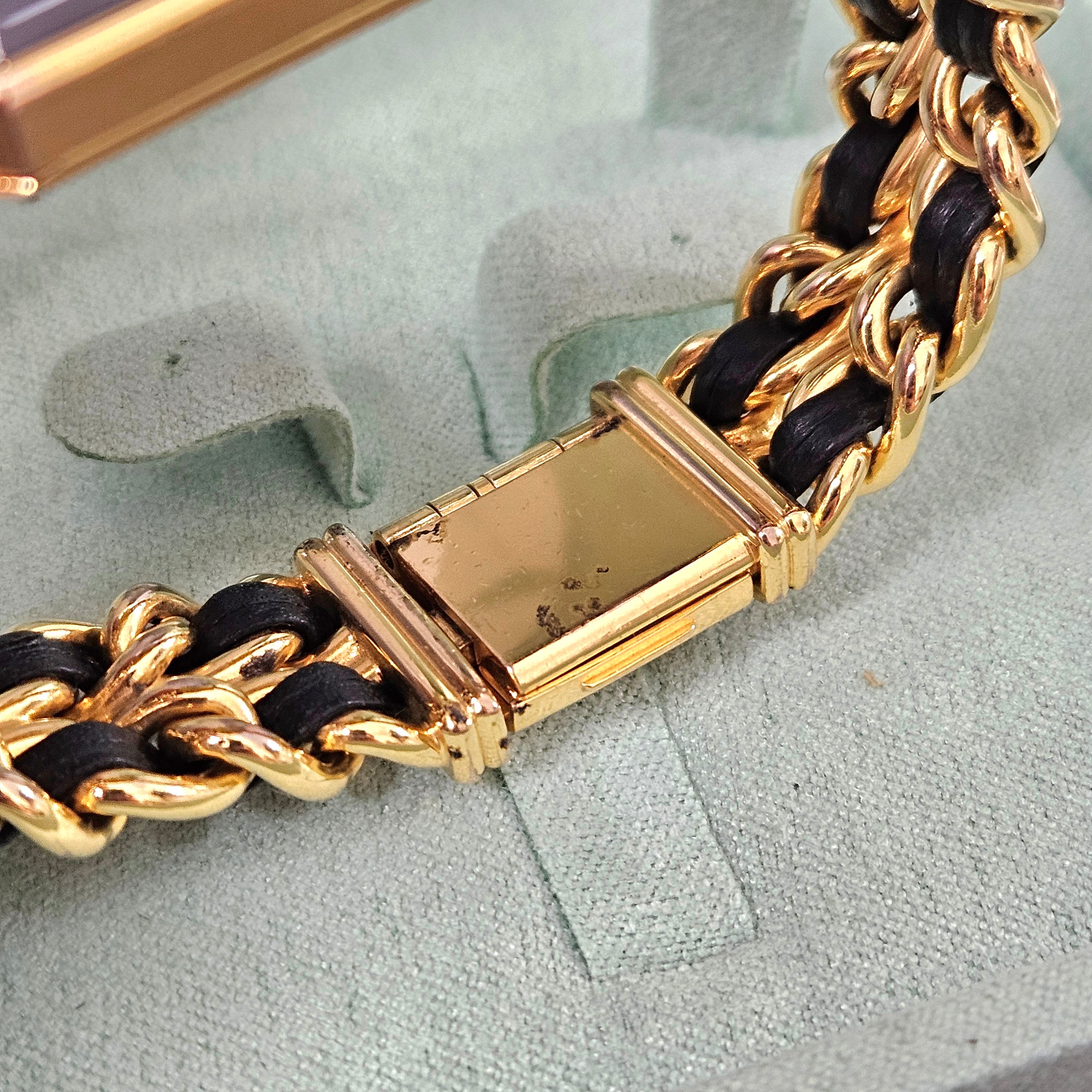Orologio da donna Chanel Gold Tone Premiere H0001 (M)
