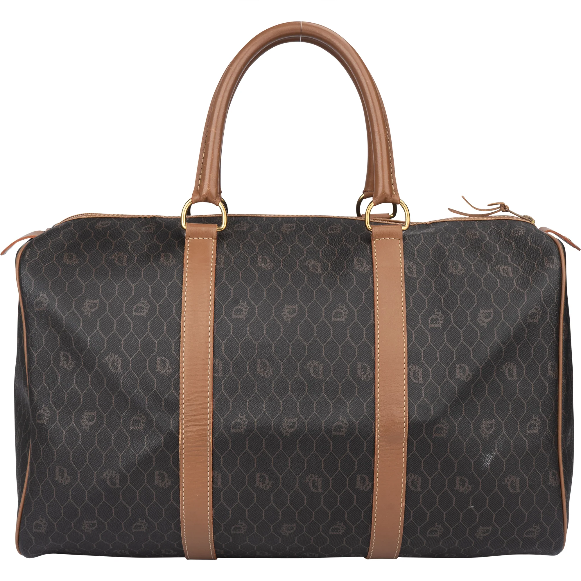 Christian Dior Honeycomb Monogram Duffle Bag 45