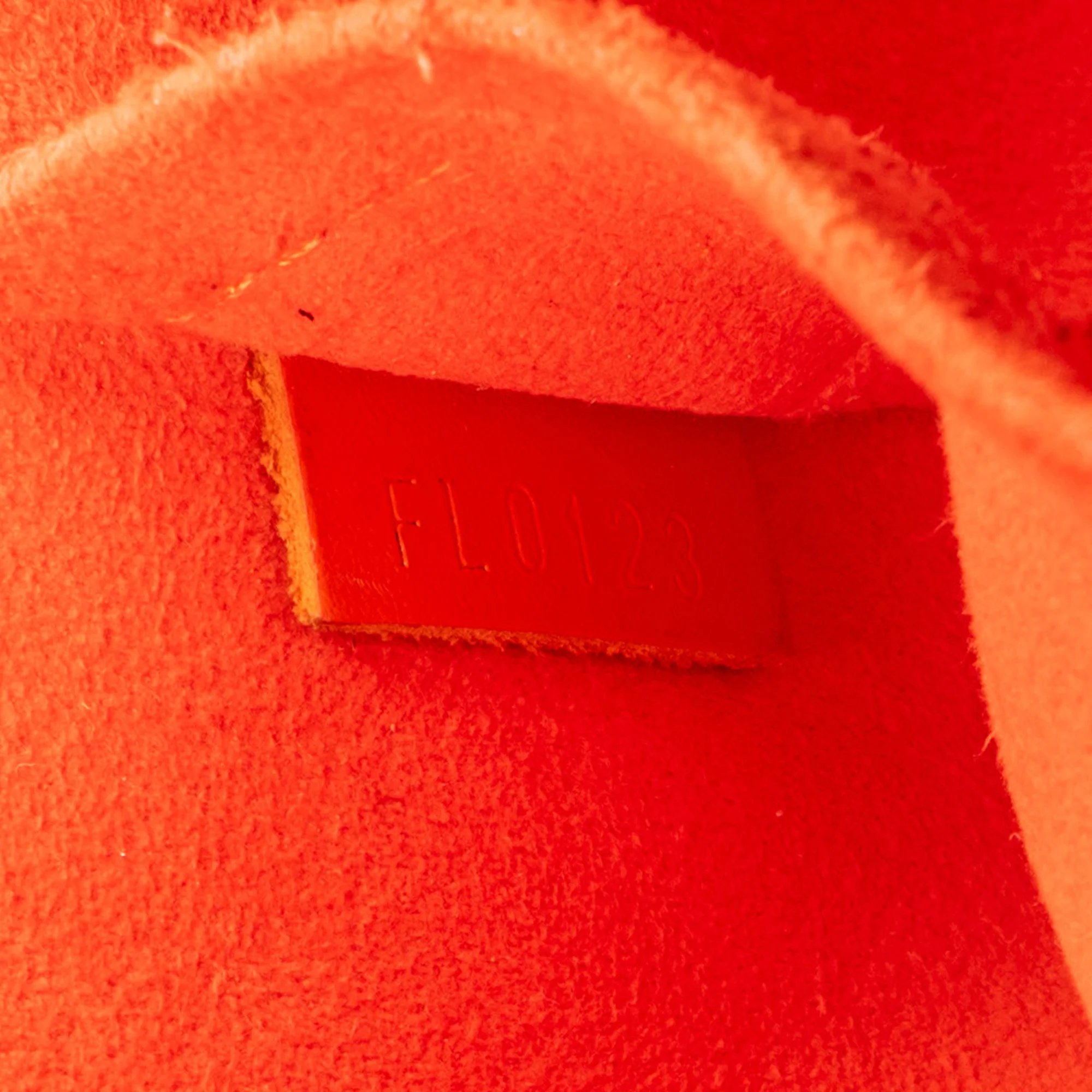 Louis Vuitton Orange Epi Leather Alma BB Handbag