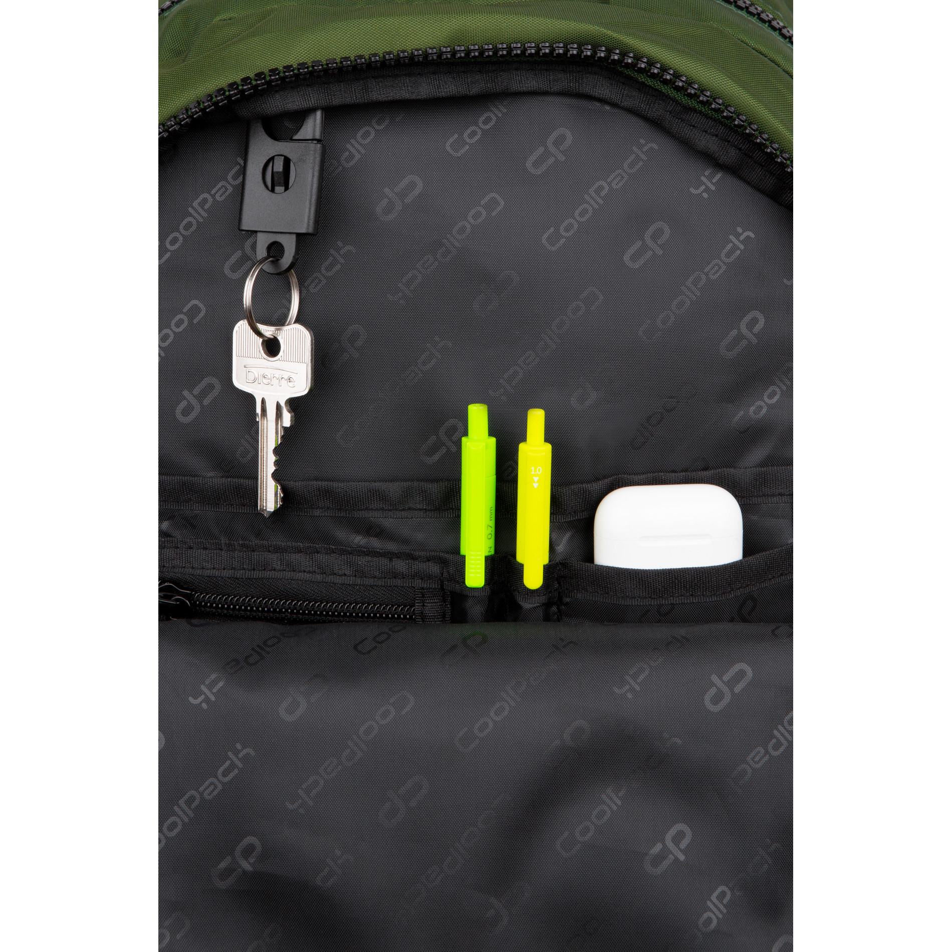 CoolPack 4-piece backpack set PICK 17 - grass