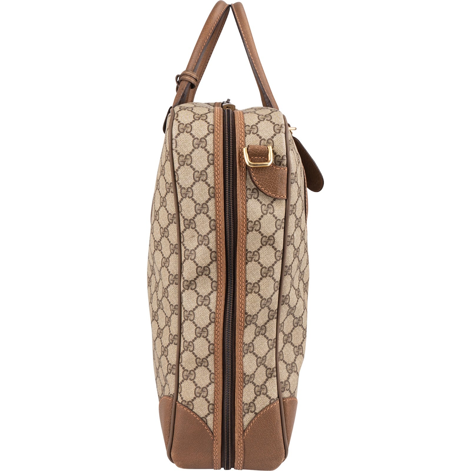 Gucci - GG Supreme Zip Around 55 Reisetasche
