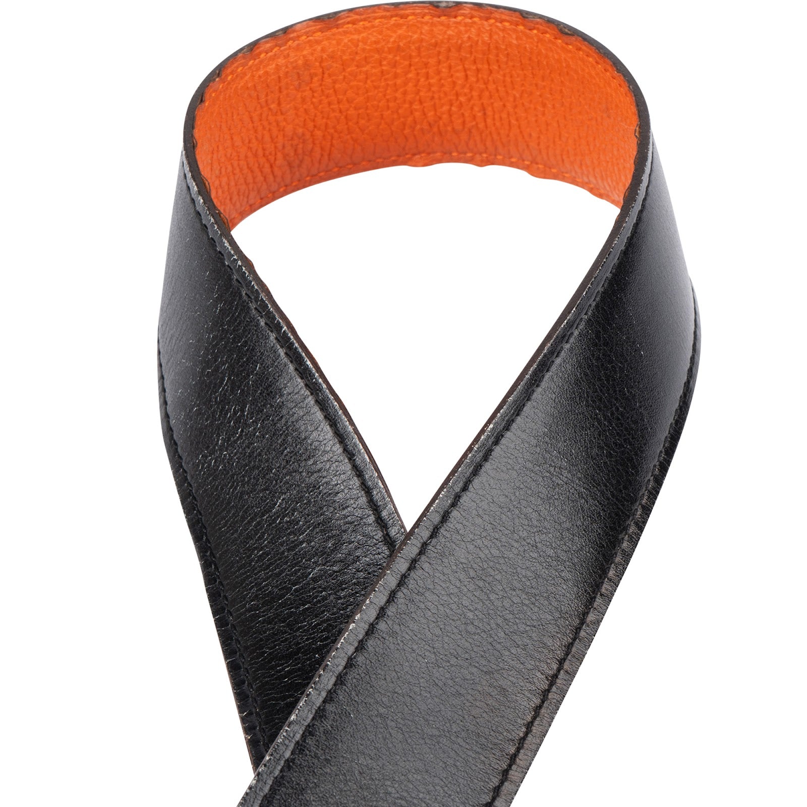 Hermès - Omkeerbare gouden H-riem (85)