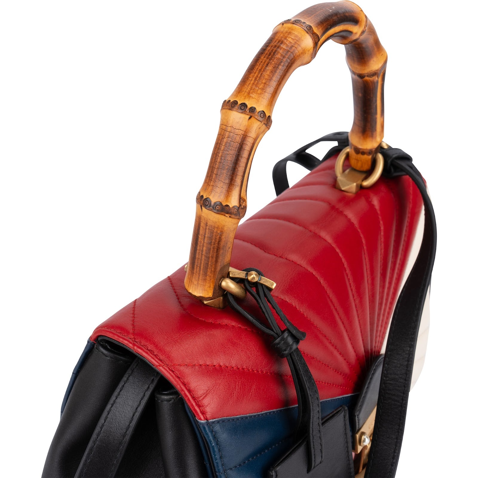 Gucci Multicolor Quilted Leather Queen Margaret Handbag