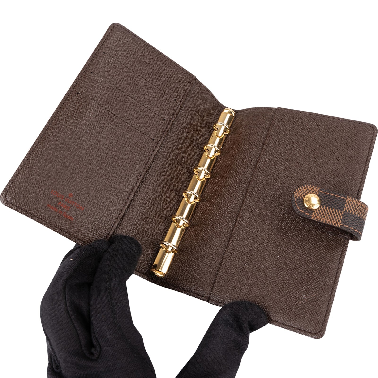 Louis Vuitton Monogram Damier Ebene Agenda PM-organizer