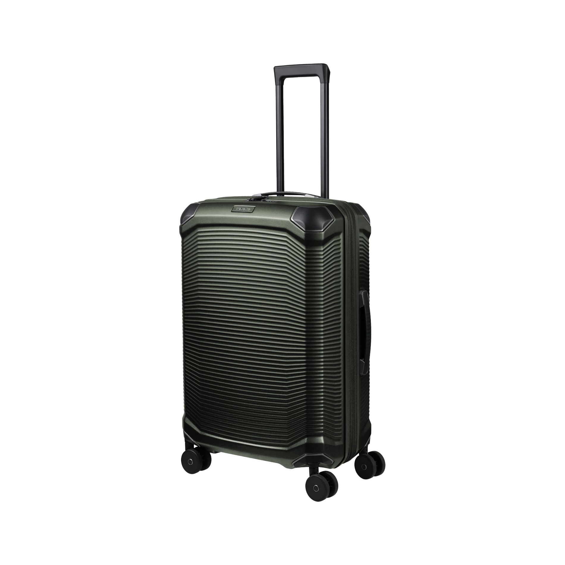 Walizka na kółkach MILLENNIUM M (67 cm) z możliwością powiększenia – Pine Green